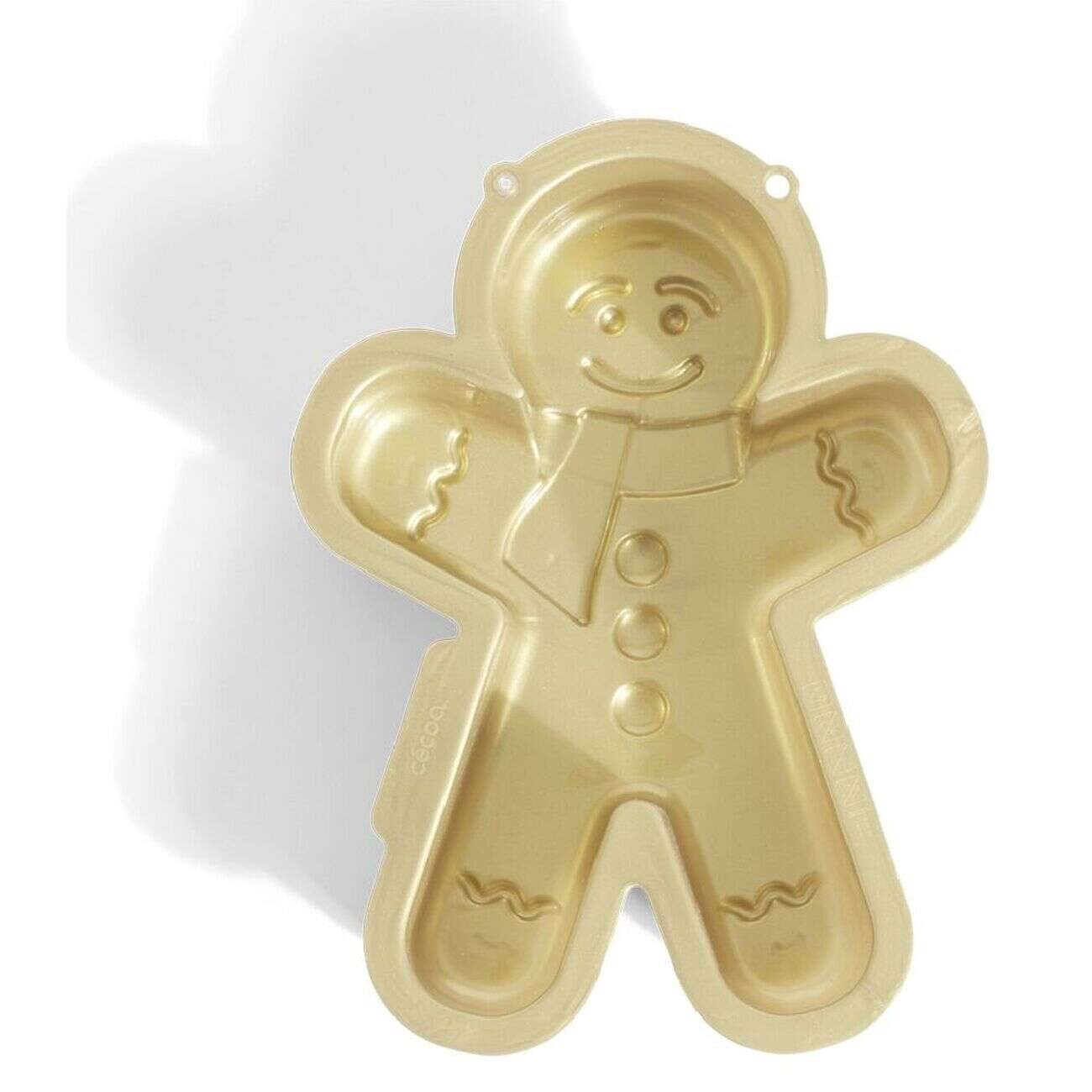 Moule silicone bonhomme en pain d'épices 27x20,5xH5,5cm