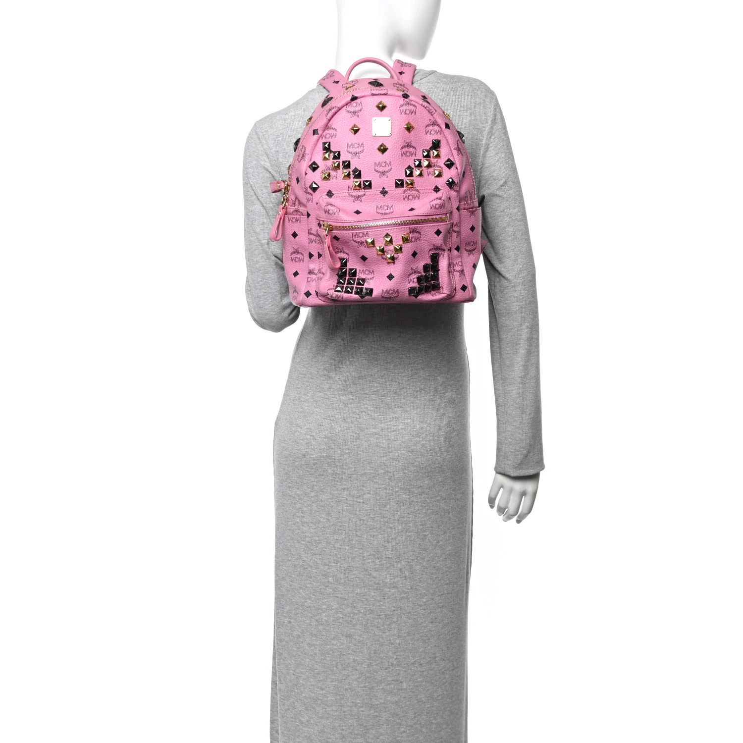 Visetos Studded Small Stark M Backpack Pink