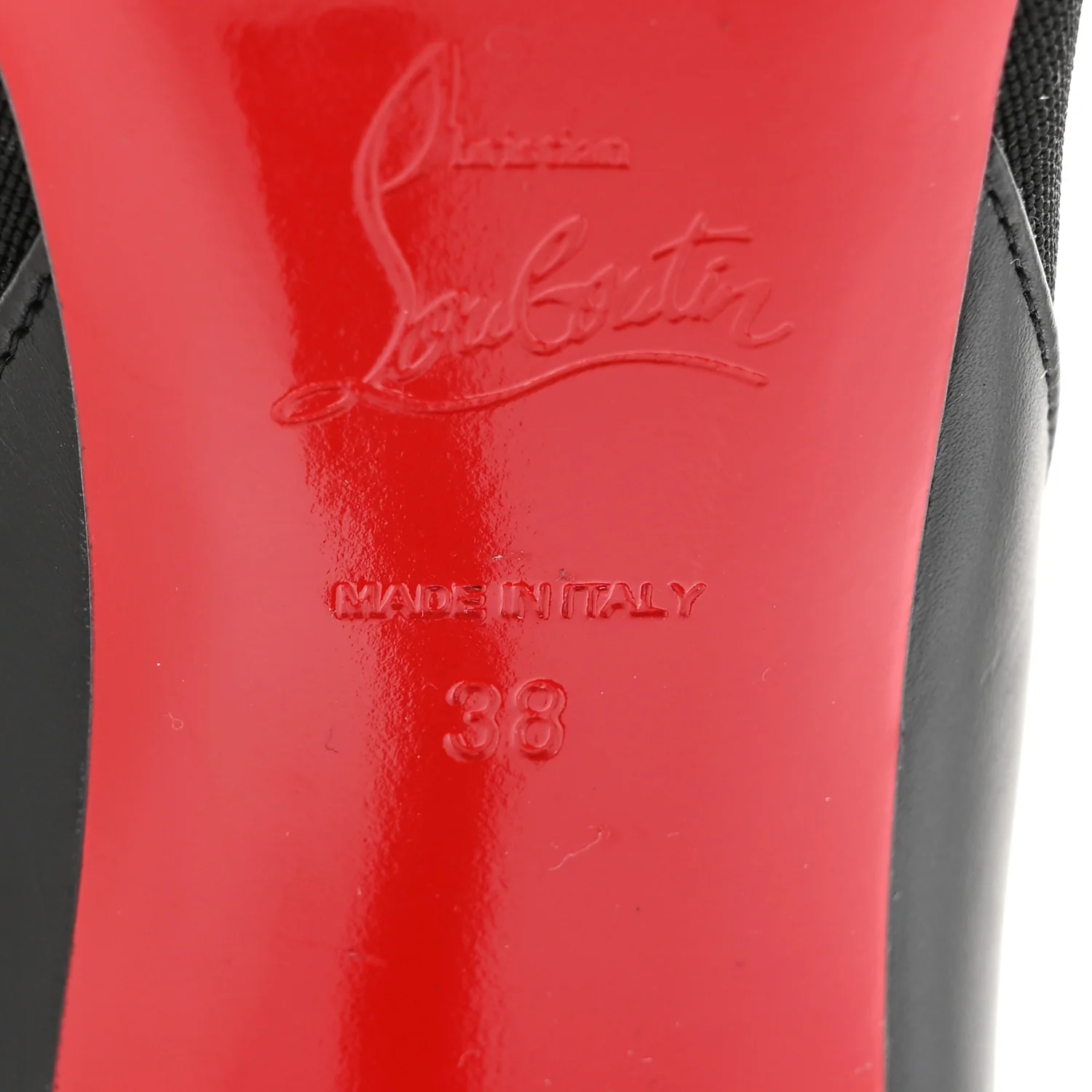 Calfskin Chelsea Chick 100 Stiletto Boots 38 Black