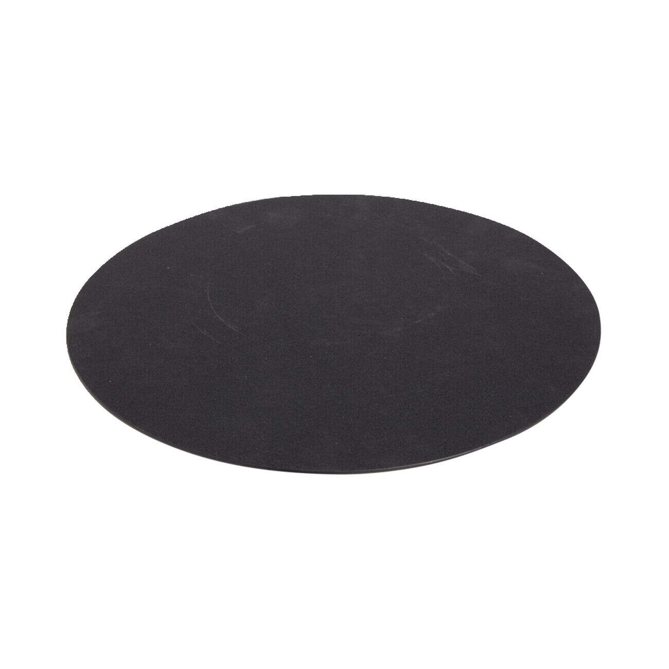 Set de table rond noir à paillettes Ø33cm