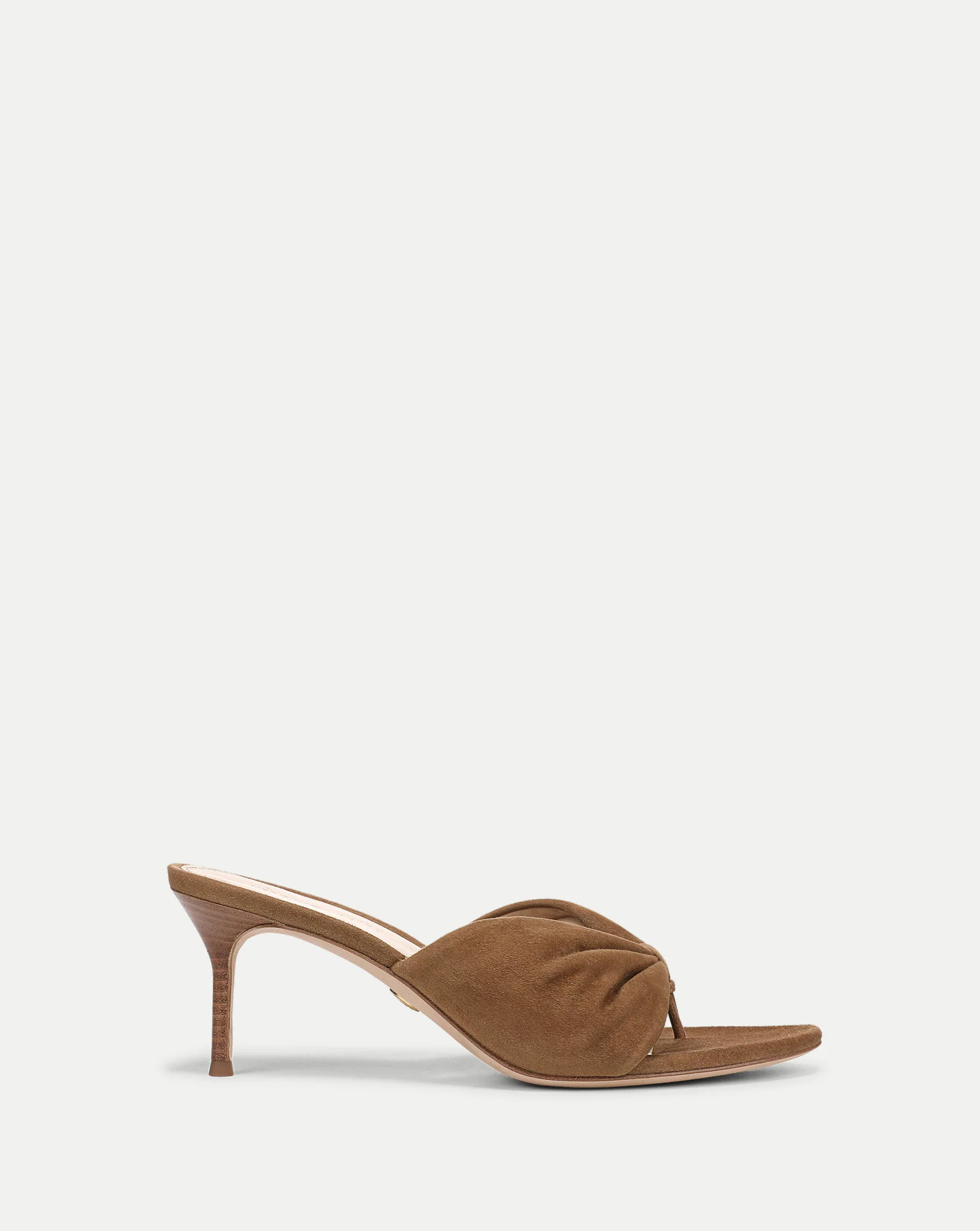 Tullia Suede Mid-Heel Sandal