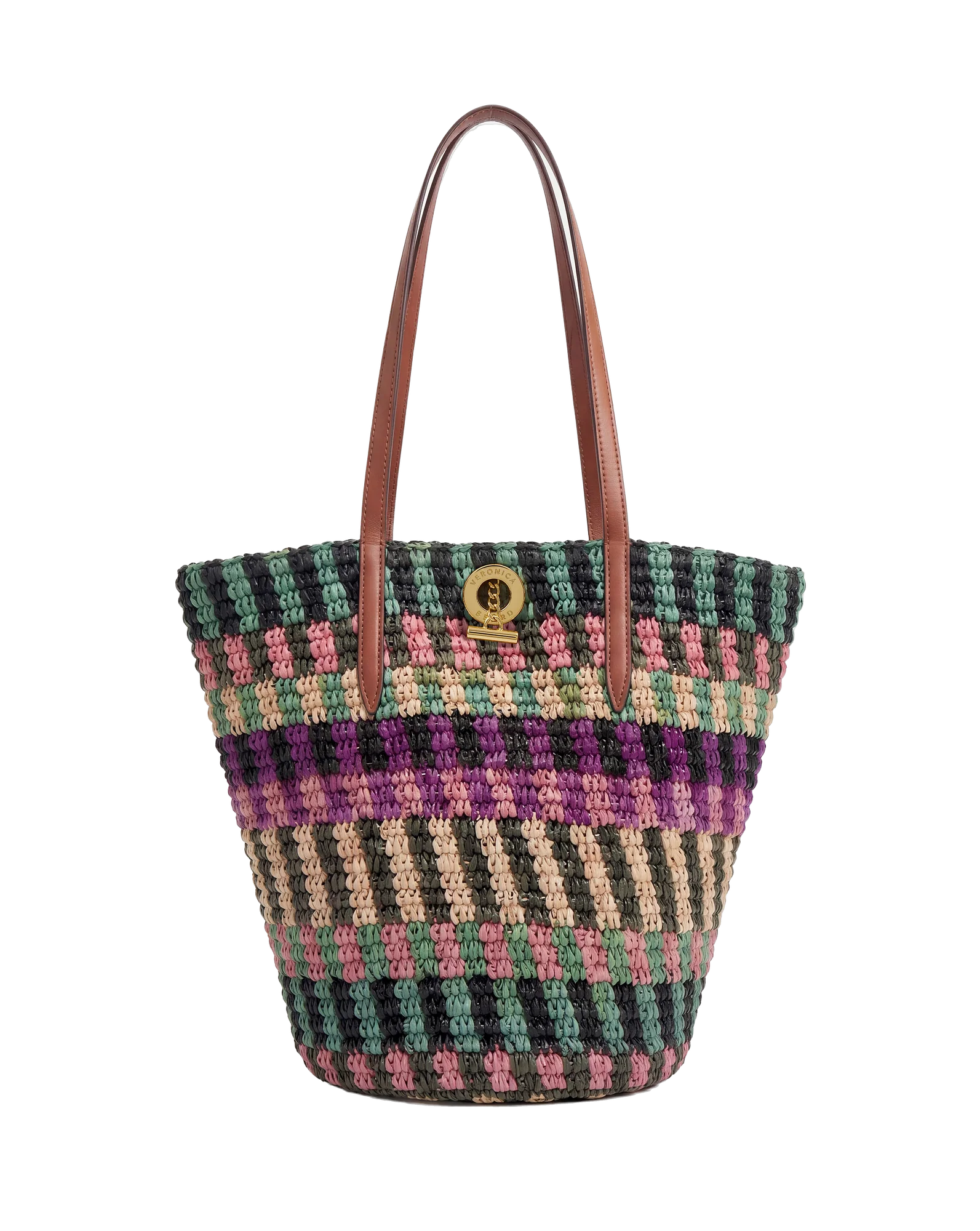 Raffia Anchor Basket Tote