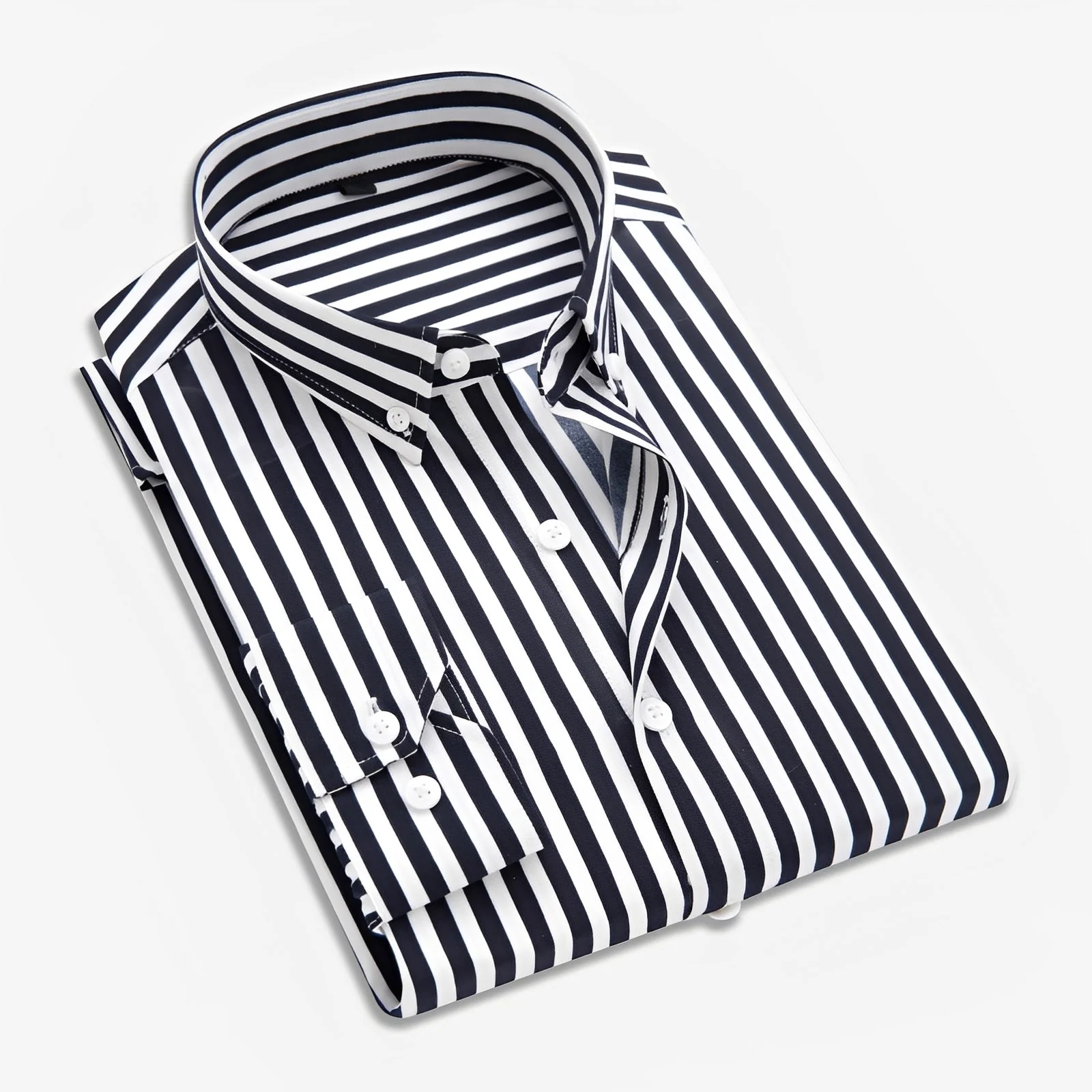Edward - Chemise rayée à manches longues