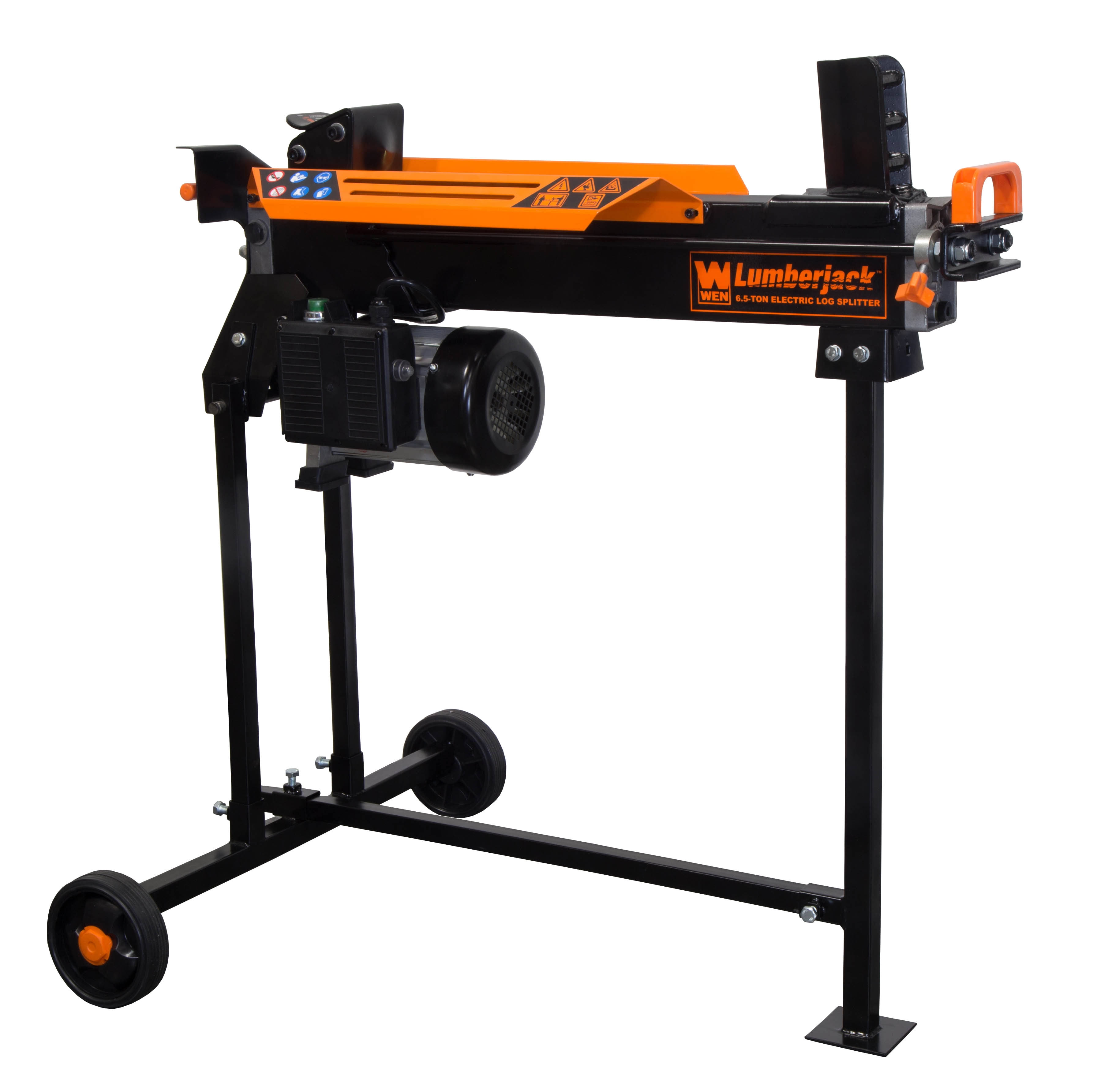 WEN 56208 6.5-Ton 15 Amp Electric Log Splitter with Stand