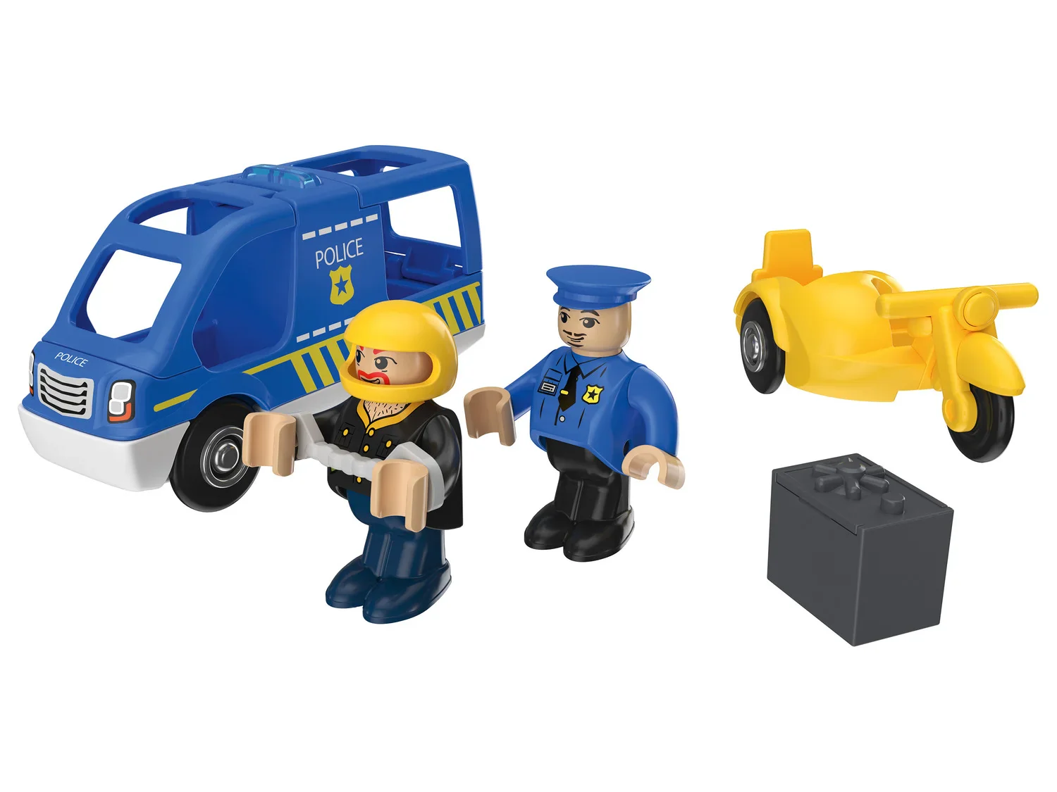 Playtive Vhicules d'intervention ferroviaire avec son et lumire