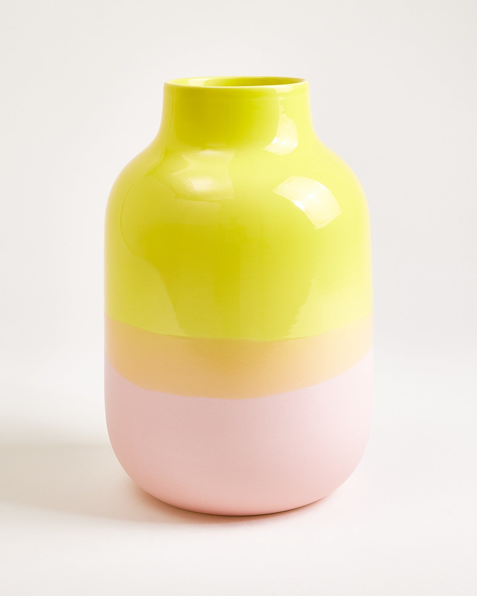 NUNO - VASE L YELLOW ROSÉ