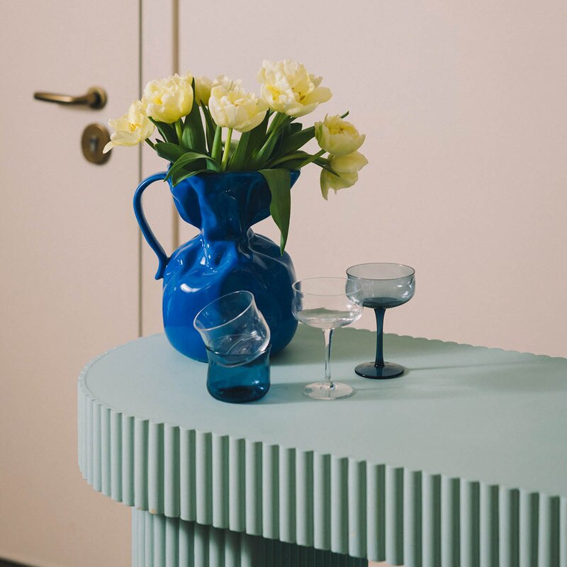 Swirl Coupe-cocktail glass 26 cl 2 stk Midnight