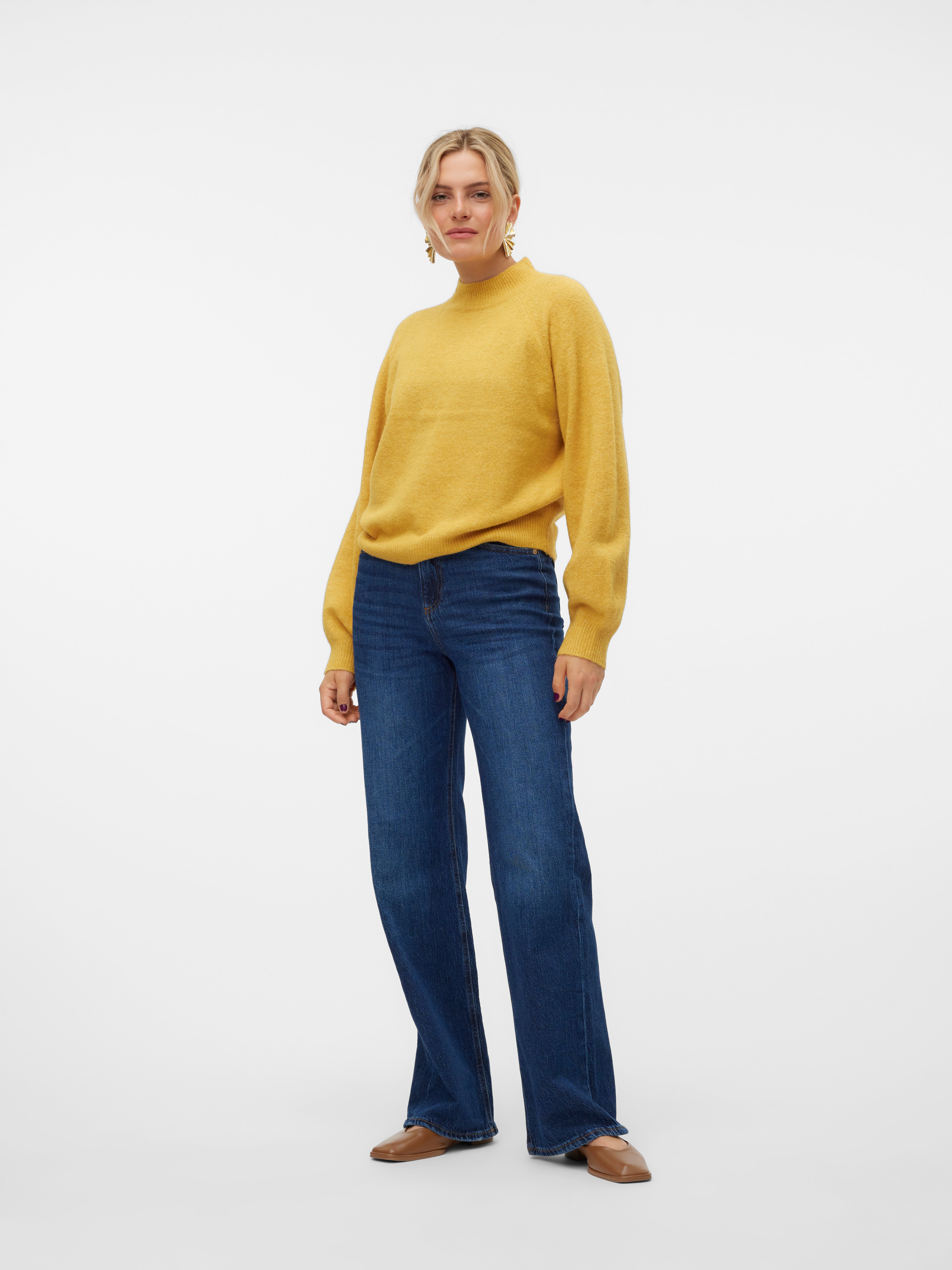 VERO MODA® VMLEAF Knitted pullover