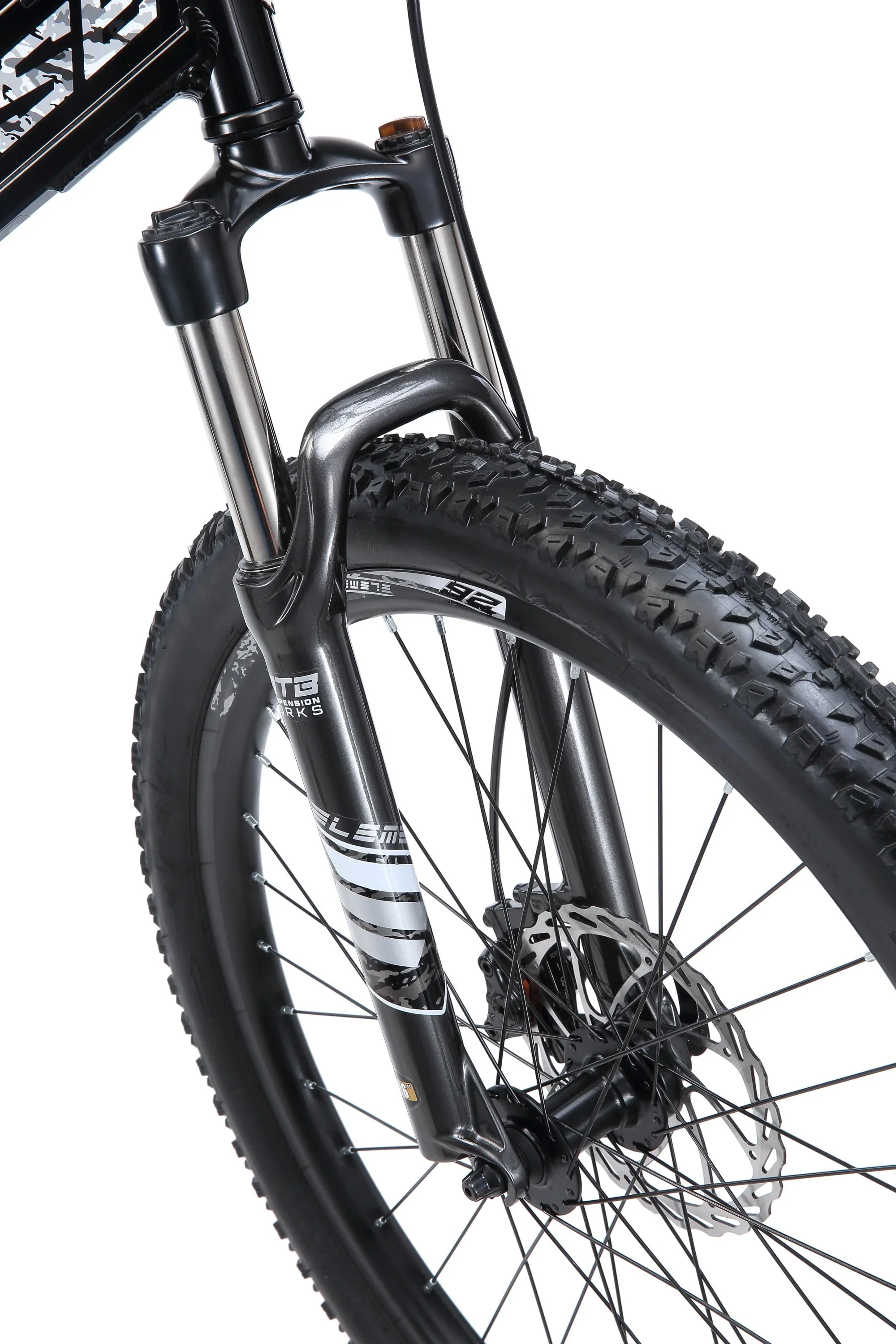 Mongoose Blackcomb Mountain Bike, 26-inch wheels, 24 speeds, Black, Men's