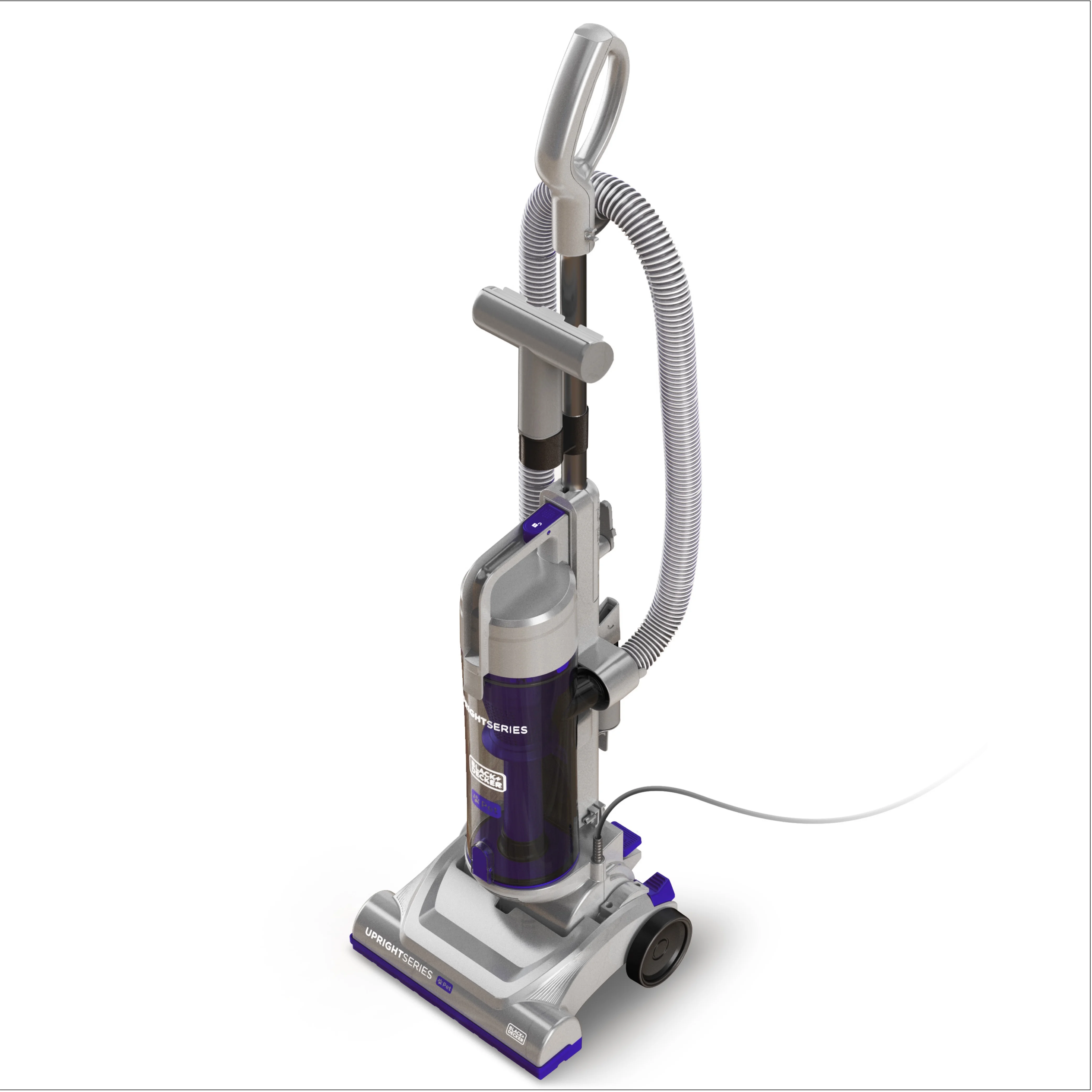 Black + Decker Uprightseries Lite PET Upright Vacuum with Pet Hair Attachment