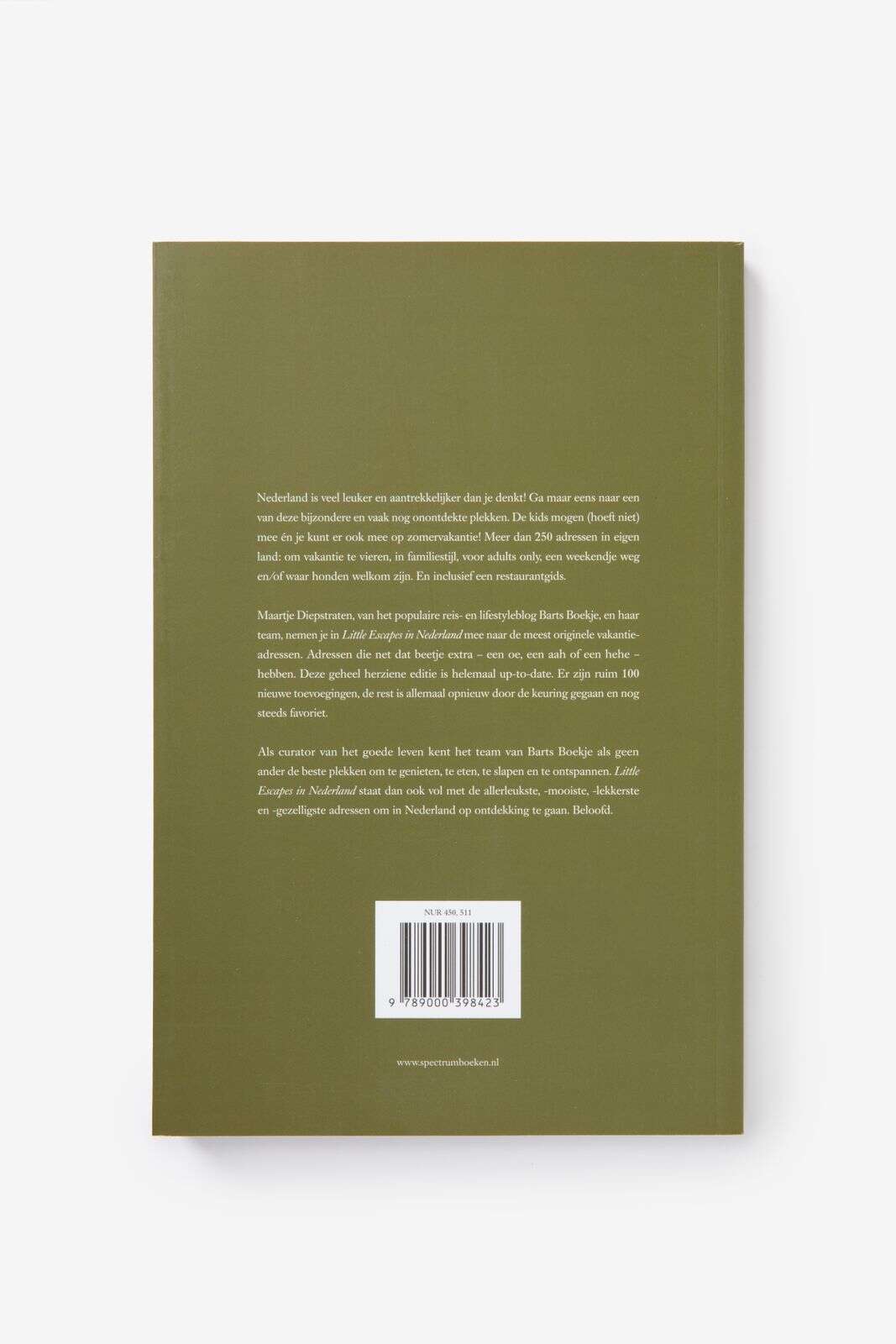 Boek little escapes in Nederland