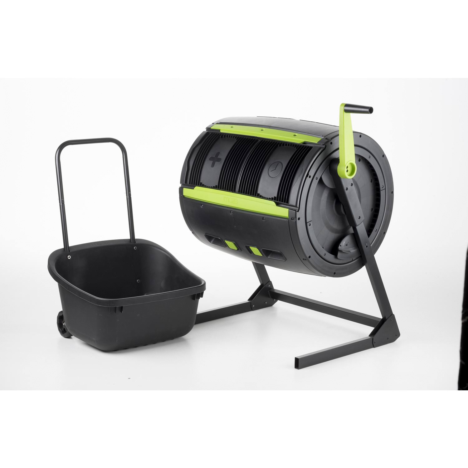 RSI-MAZE Two Stage Compost Tumbler with Cart