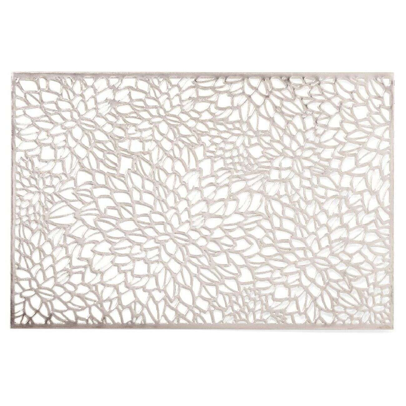 Set de table déco design ajouré doré 30x45cm x2