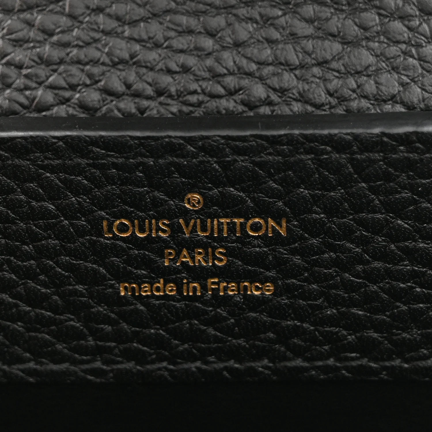 Taurillon Mini Capucines Black