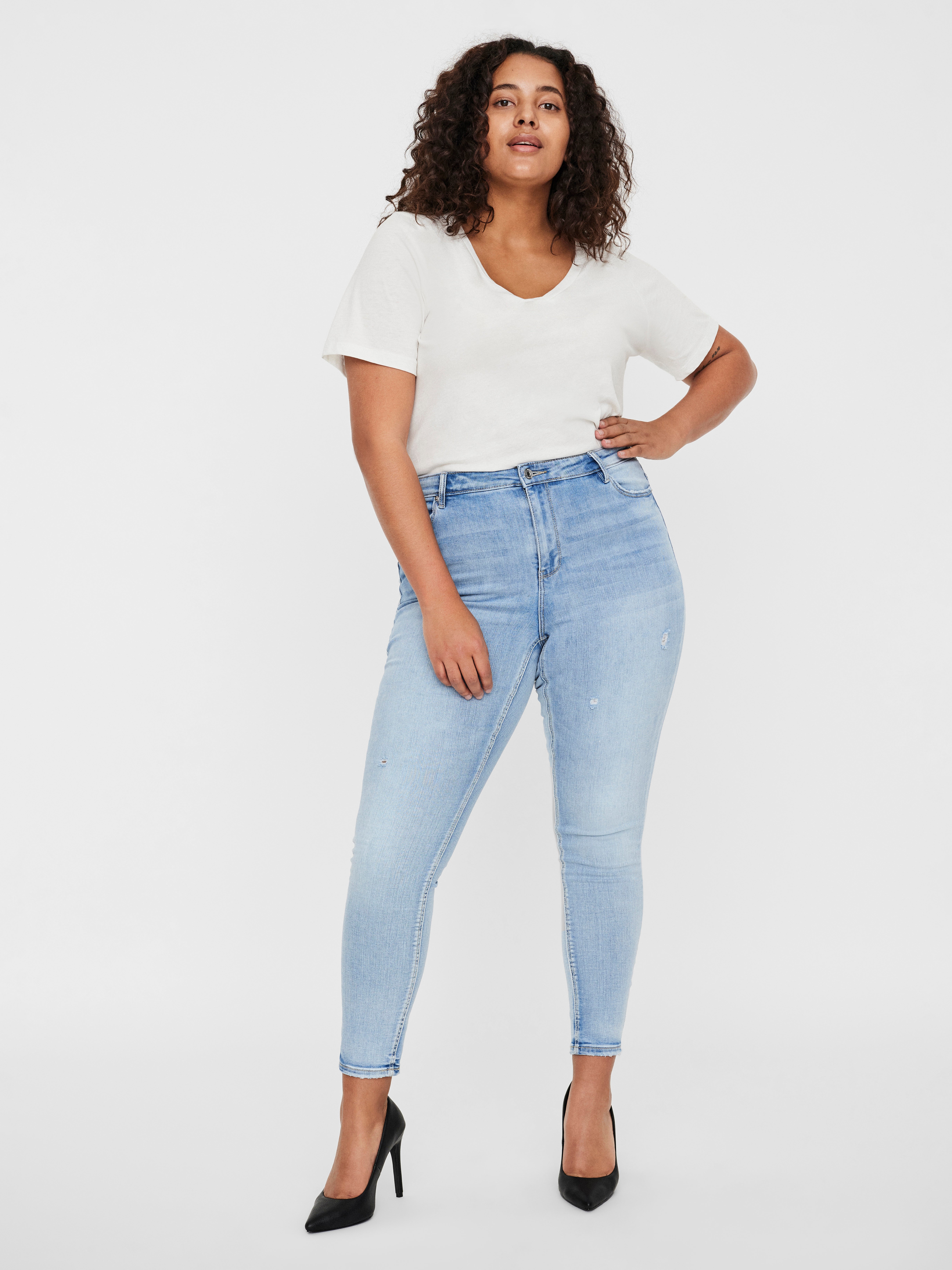 VERO MODA® VMPHIA High rise Slim Fit Jeans