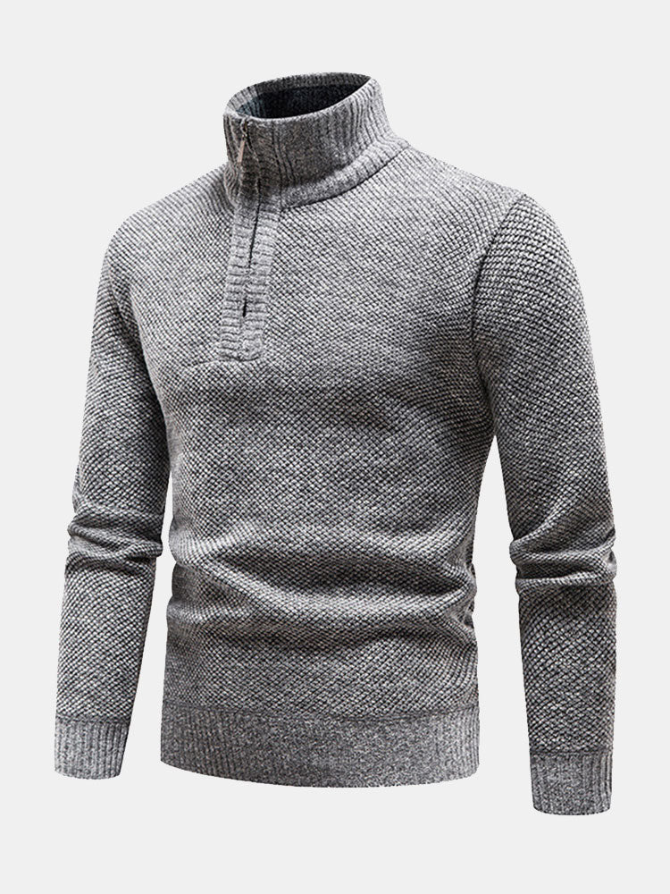 Pull à demi-zip pour homme