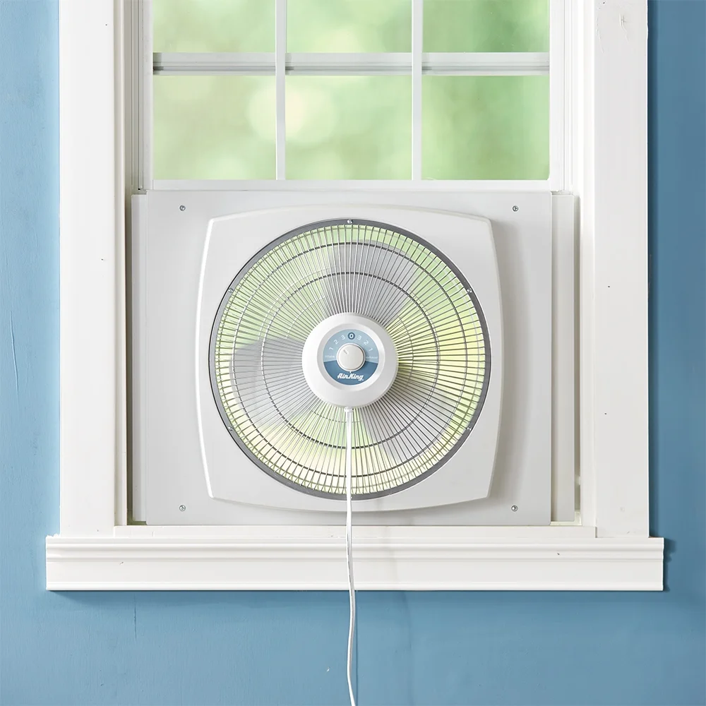 Storm Guard 16" 3-Speed 1/16 HP Plastic Blade Ball Bearing Window Fan(White) - Image 5