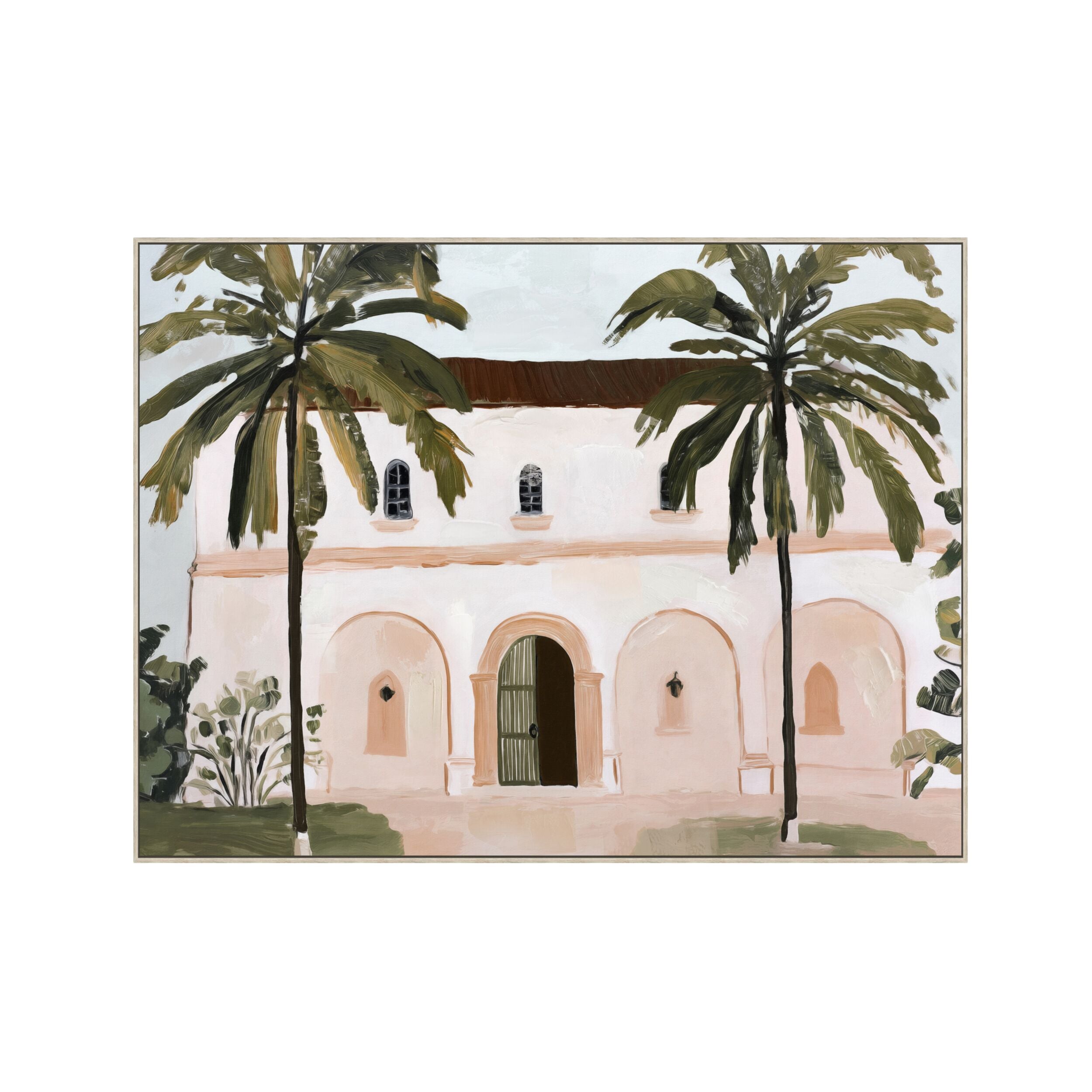 Riviera Casa I Textured Framed Artwork 80x60cm