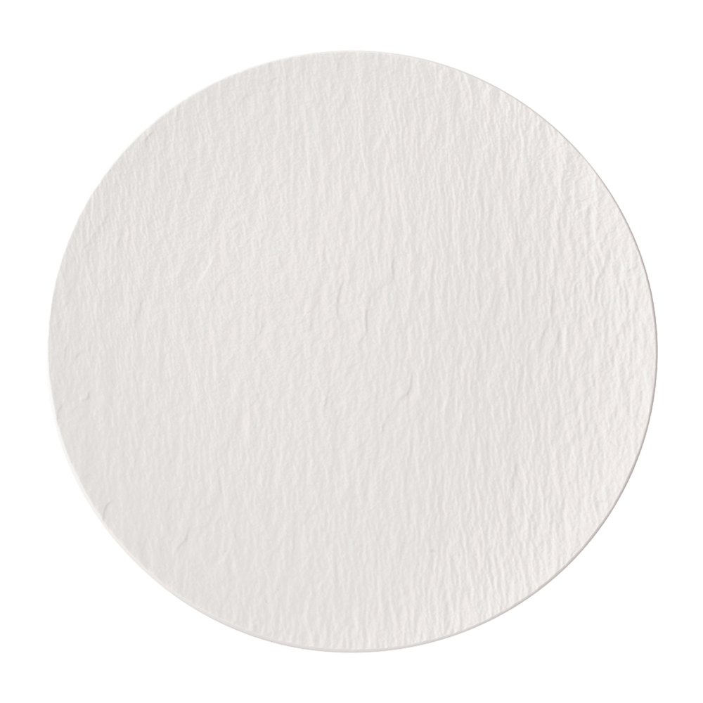 Manufacture Serving/ Under Plate - White, 12.5'', Premium Porcelain