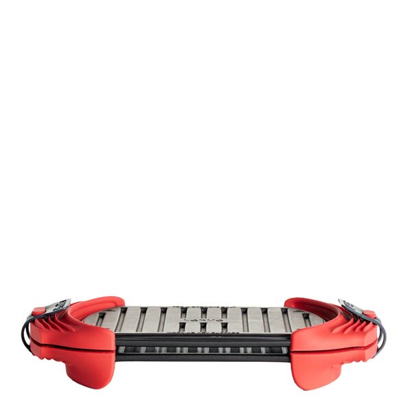 Grill for mikrobølgeovn 26x15 cm rød