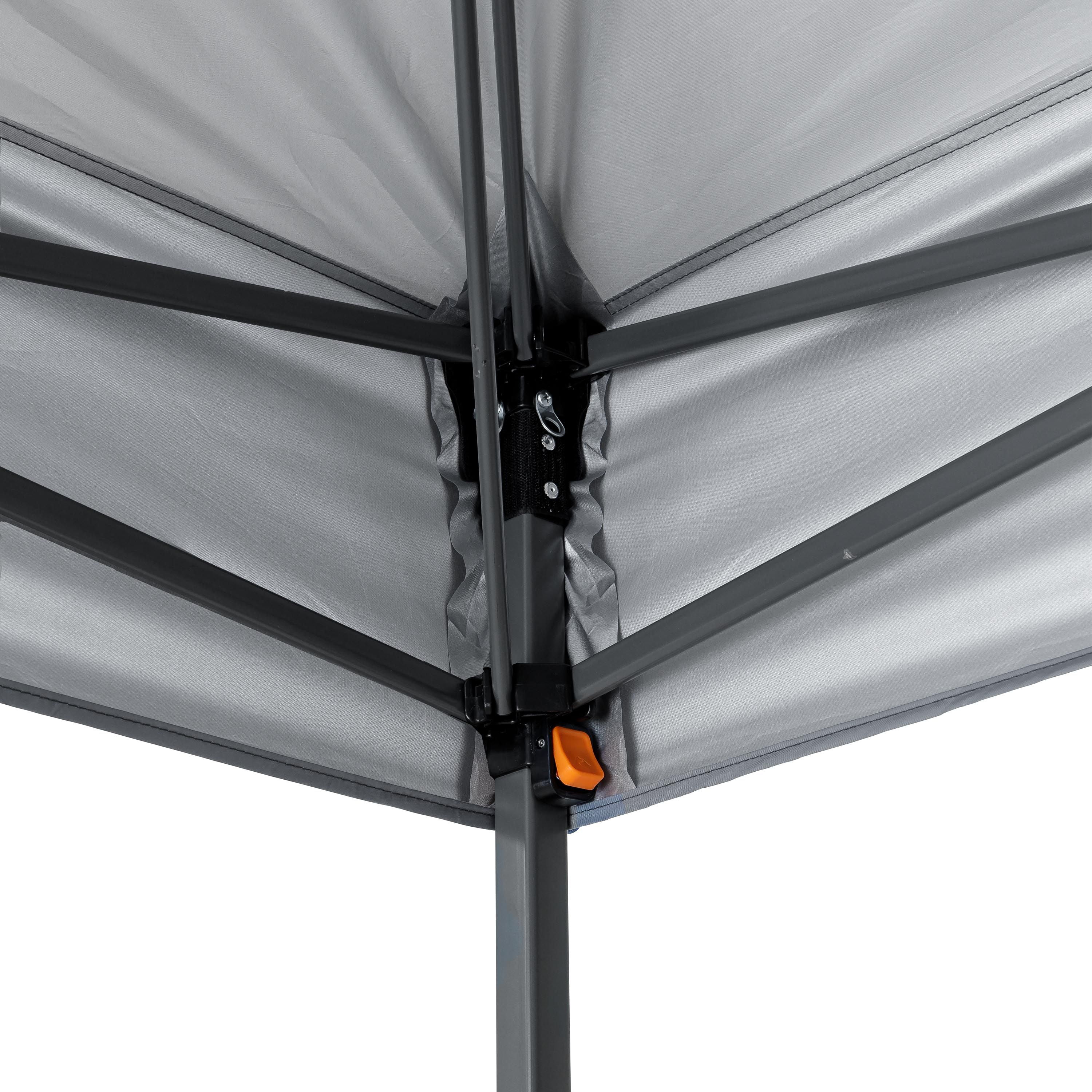 12' x 12' Instant Straight Leg Canopy for Camping Gray(Single) - Image 10