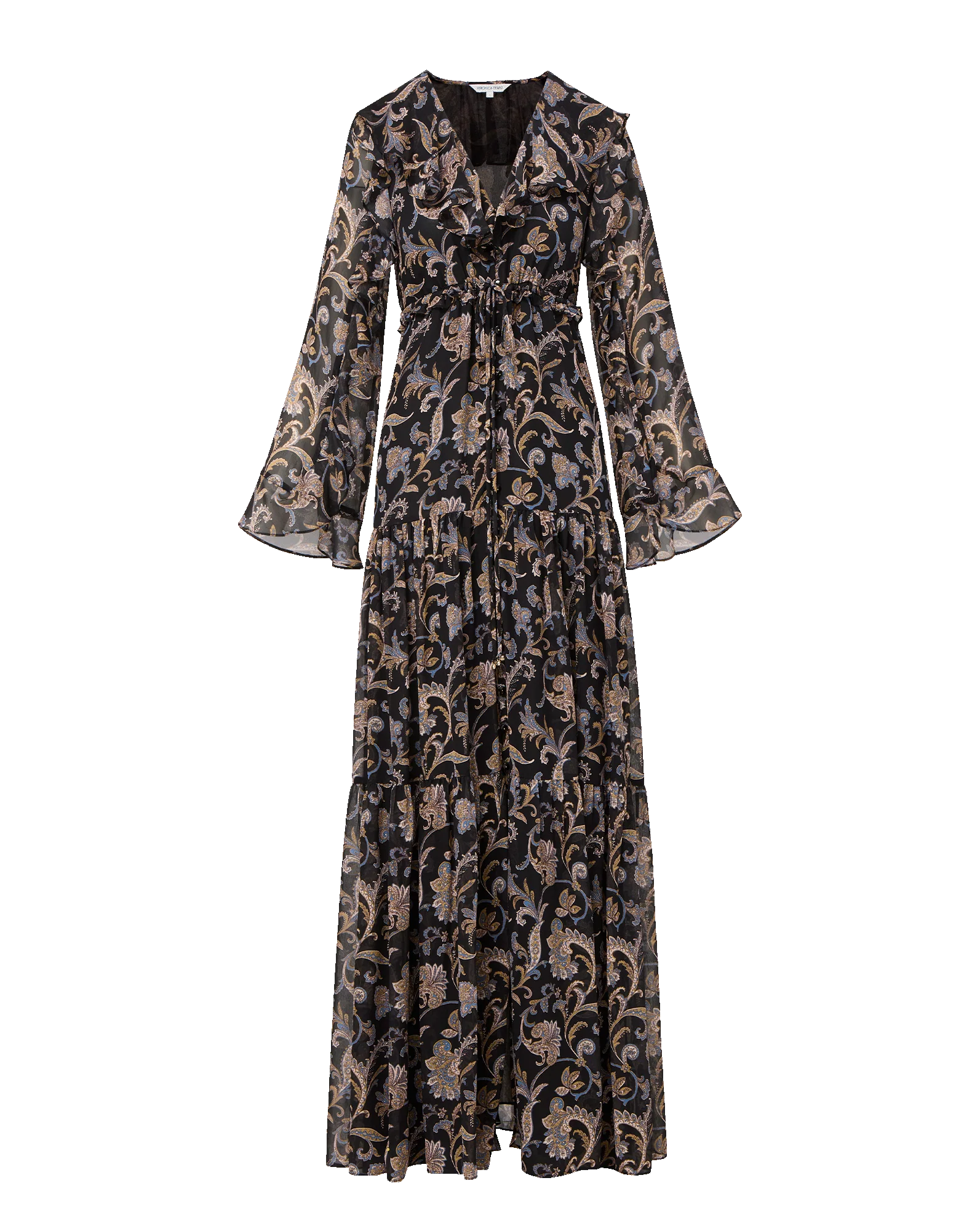 Akara Silk Maxi Dress