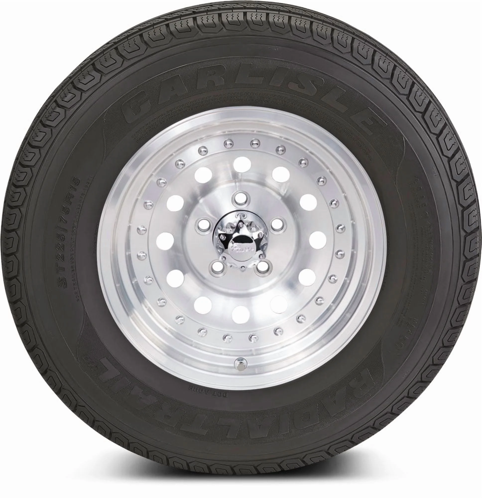 Set of 2 Carlisle Radial Trail HD ST225/75R15/8 8 - Ply M Tires 2257515 225 75 15