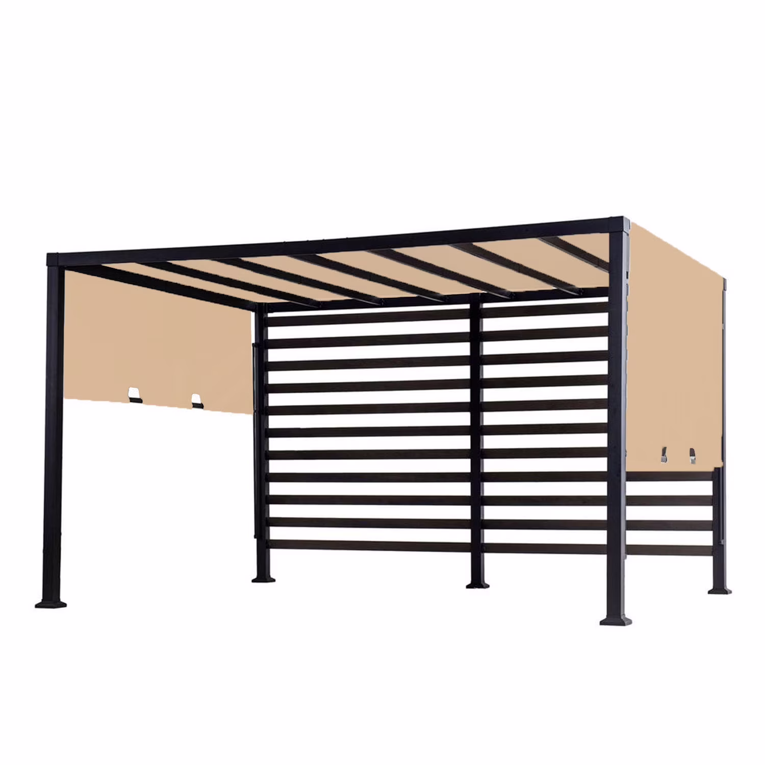 Garden Winds Replacement Canopy Top Cover Compatible with The Sandy Pergola - Riplock 500
