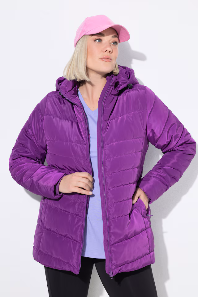 Quilted Water Repellent Coat