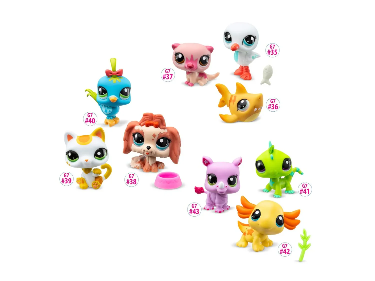 Bandai Trio Collector Tube Pet Shop