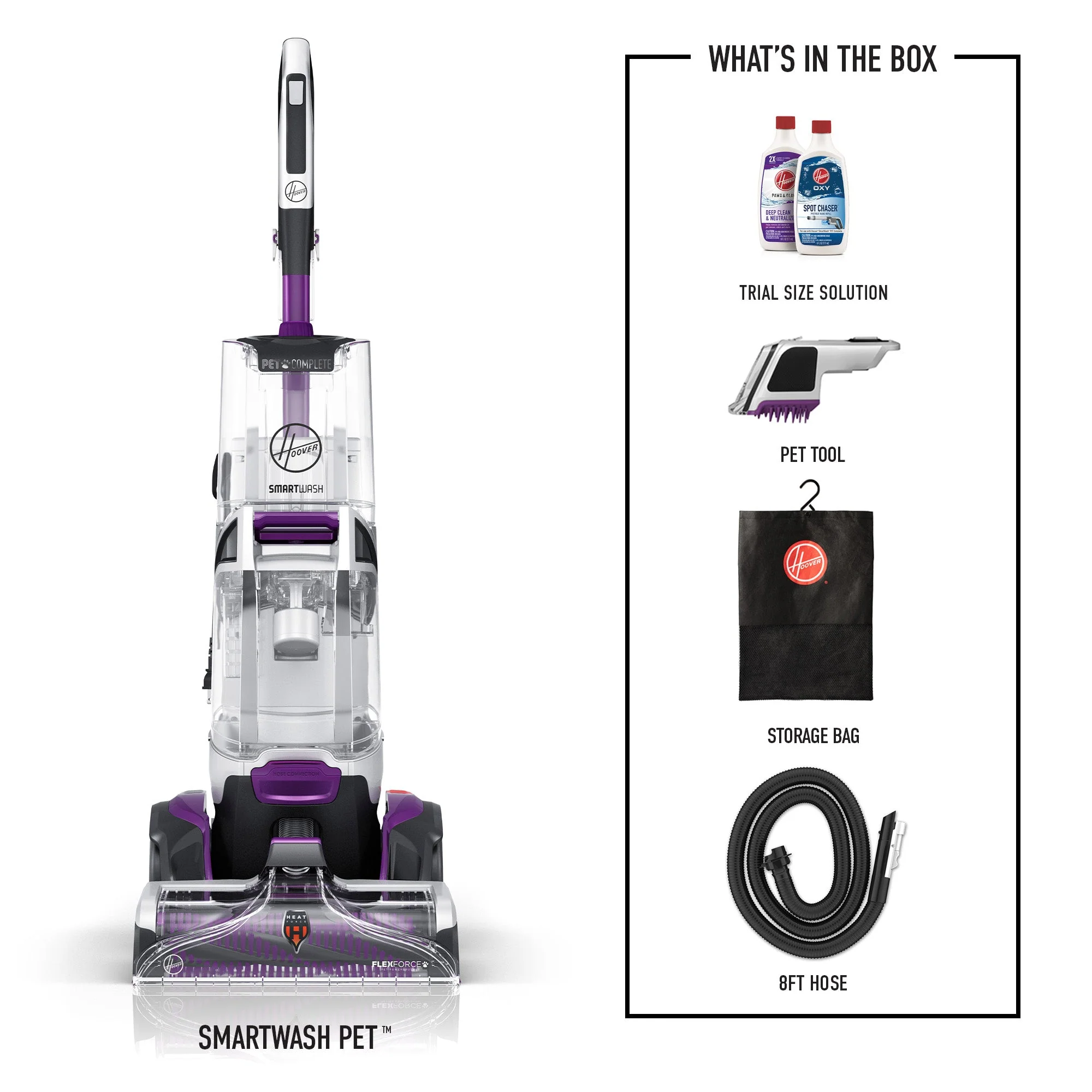 SmartWash PET Complete Automatic Carpet Cleaner