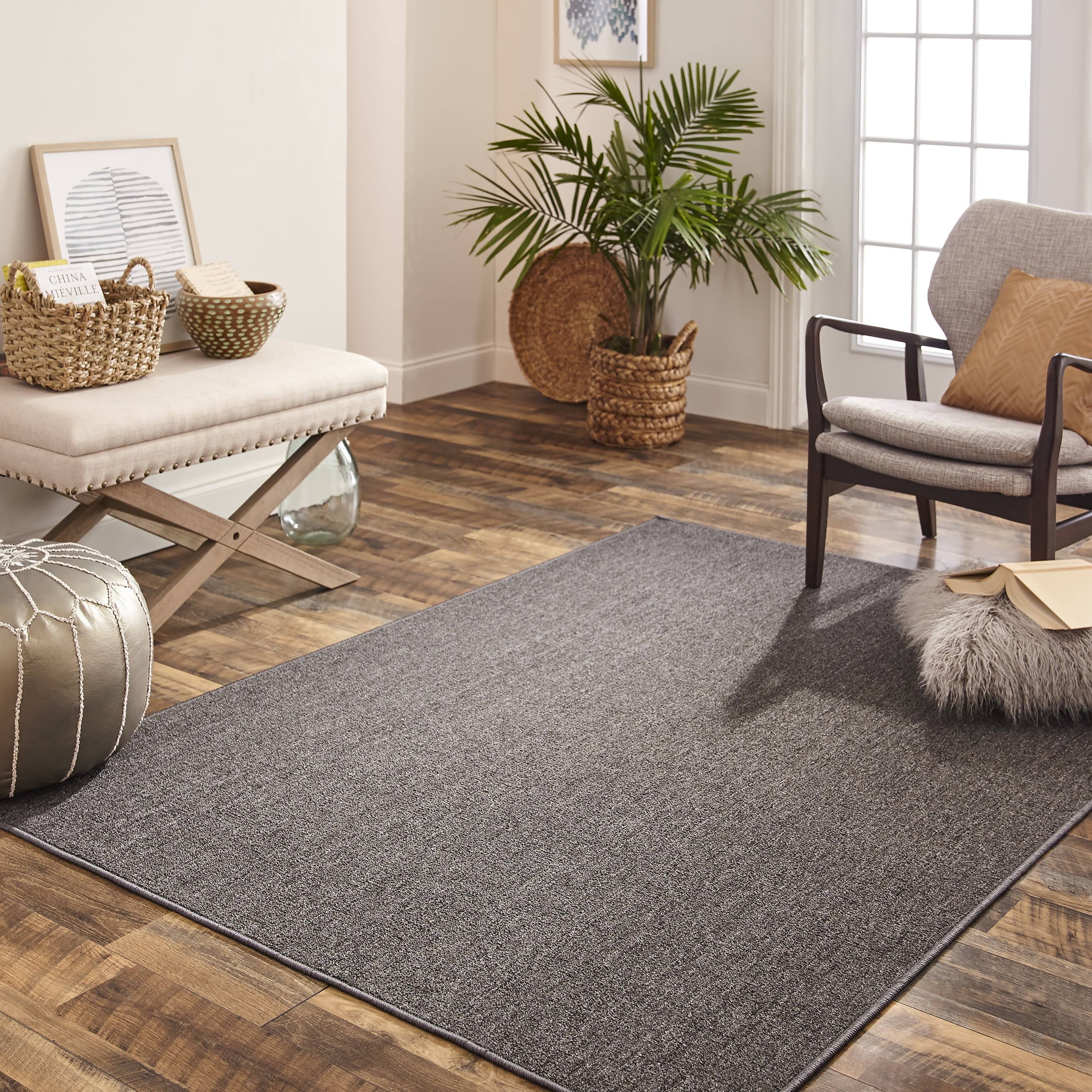 Mainstays Gray Titan Area Rug, 5' x 7'