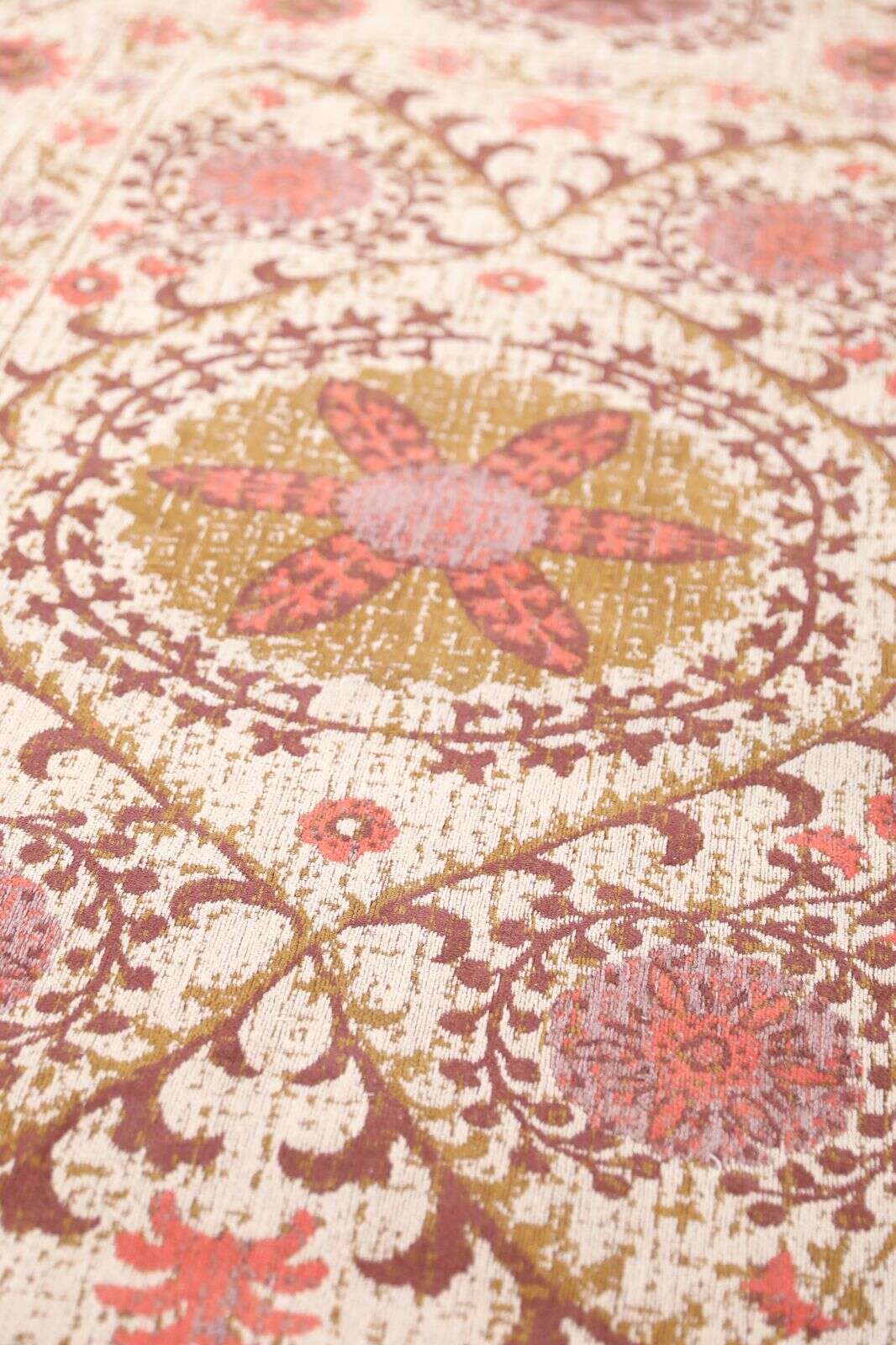 Multicolour vloerkleed met print