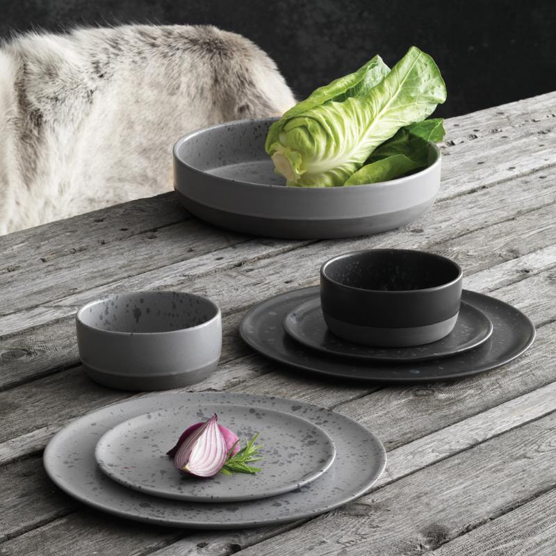 RAW Nordic Grey tallerken 20 cm