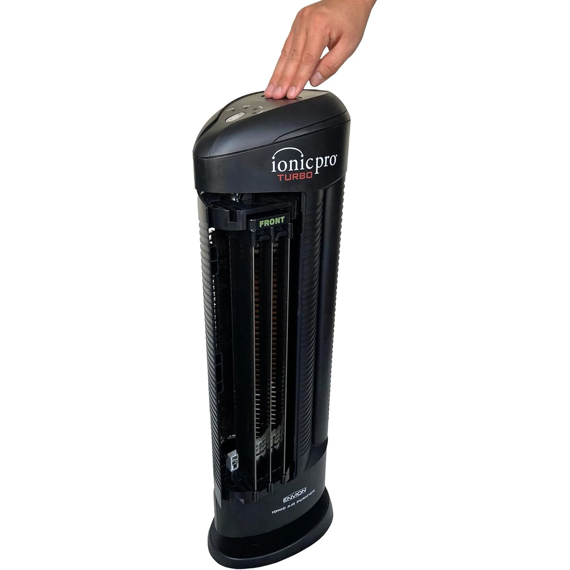 Ionic Pro Turbo (TA550) Ionic Air Purifier Tower for Home, Quiet Ionic Filterless Design, Covers Up to 500 Sq. Ft., Removes Odors, Smoke, Dust, and Allergens - Image 7