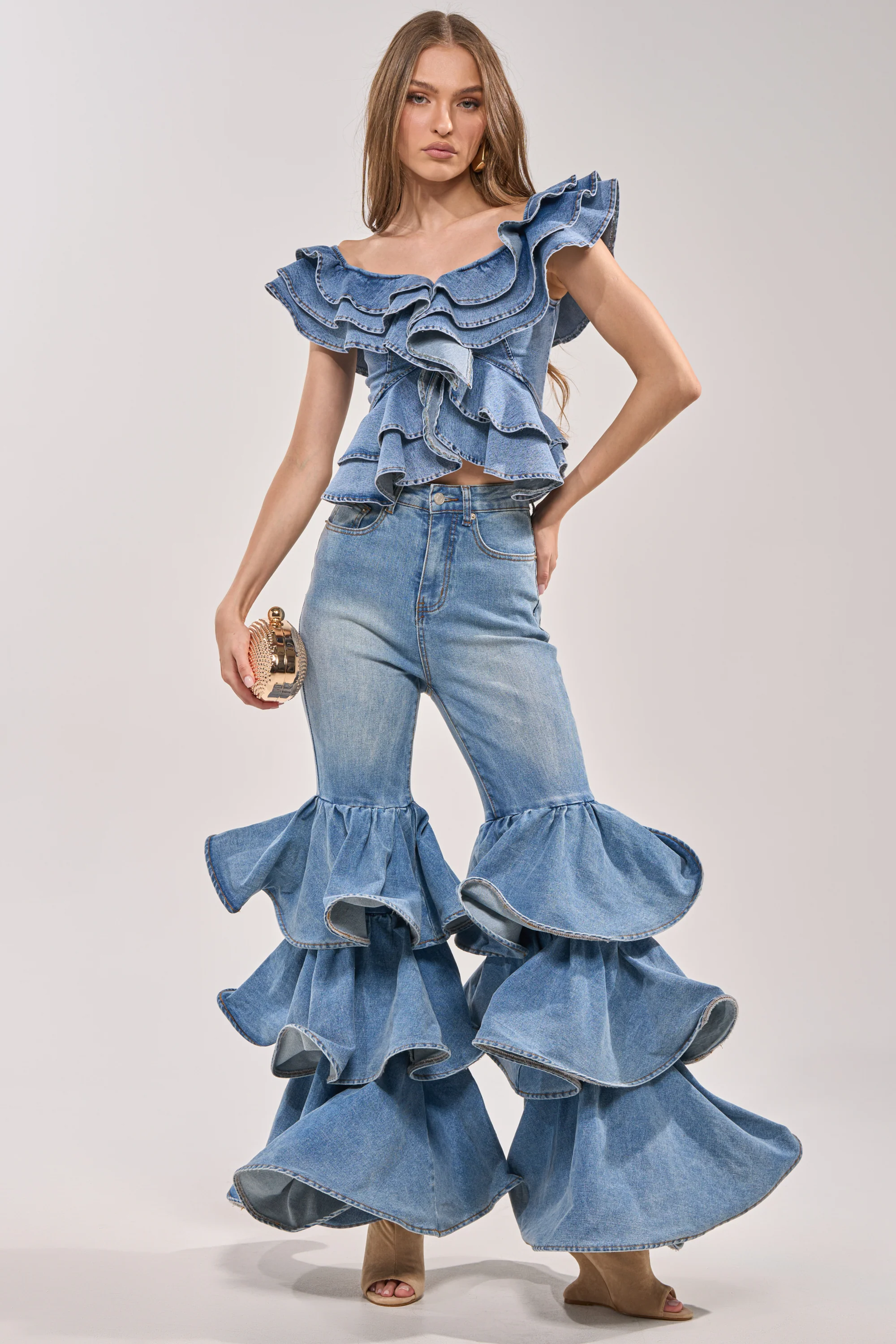 RUFFLE CITY DENIM - Akira Store
