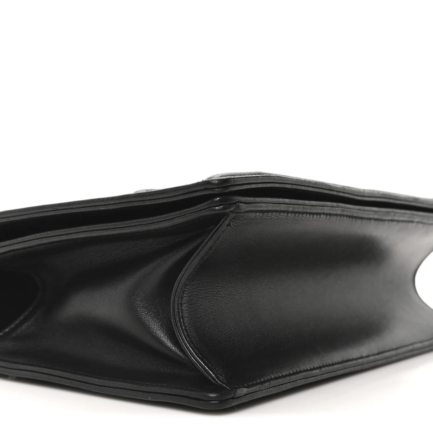 Lambskin Medium Diorama Flap Bag Black