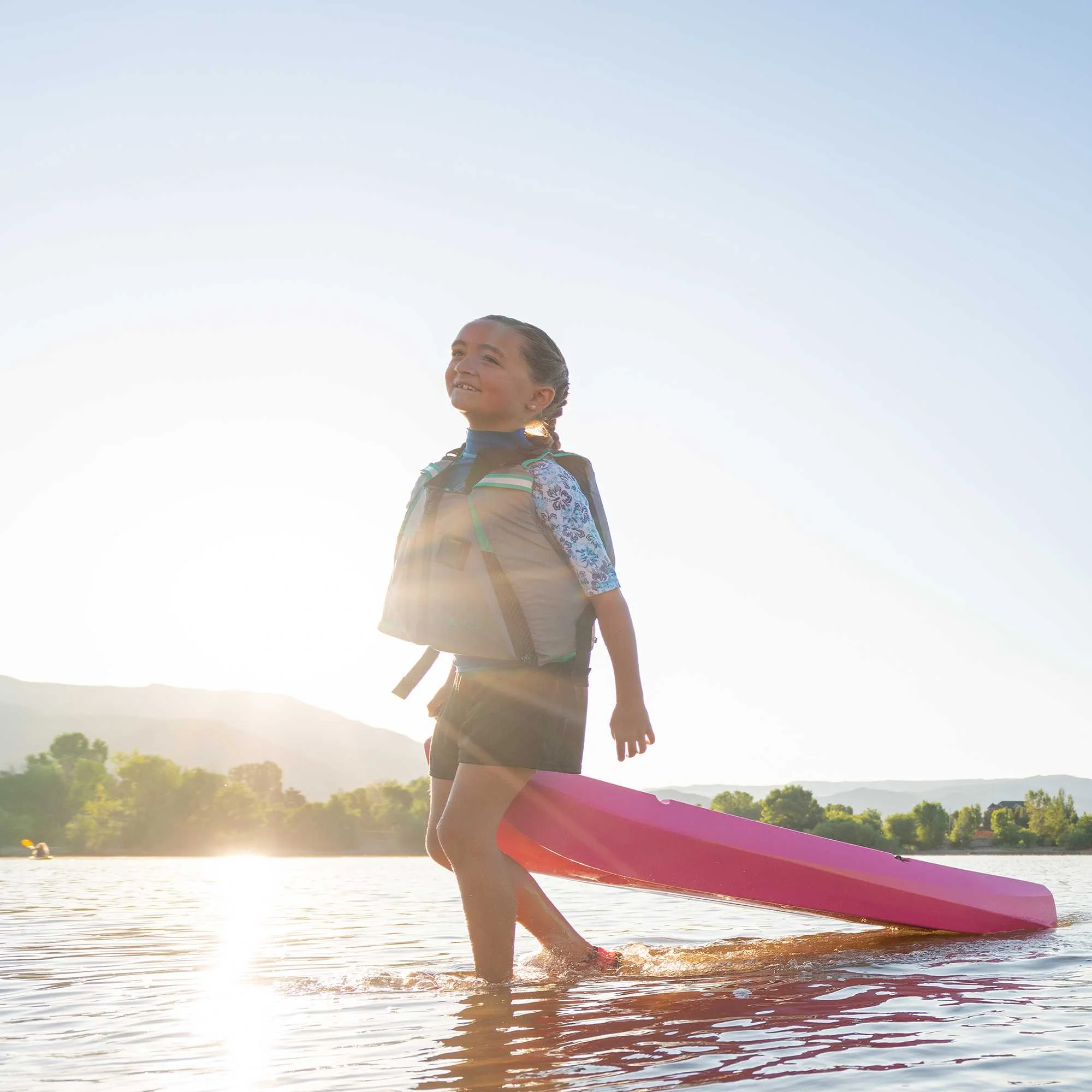 Lifetime Wave 6 Ft Youth Kayak, Fire Red (91401)