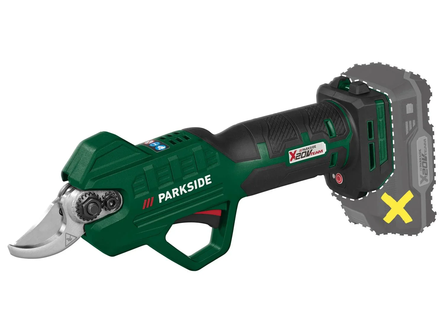 PARKSIDE Coupe-branches sans fil PAAS 20-Li B1, 20 V