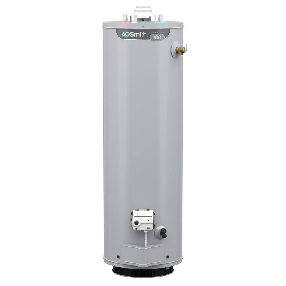 A.O. Smith Signature 100 30-Gallon Tall 6-Year Limited 32000-BTU Natural GAS Water Heater | G6-T3032NVR