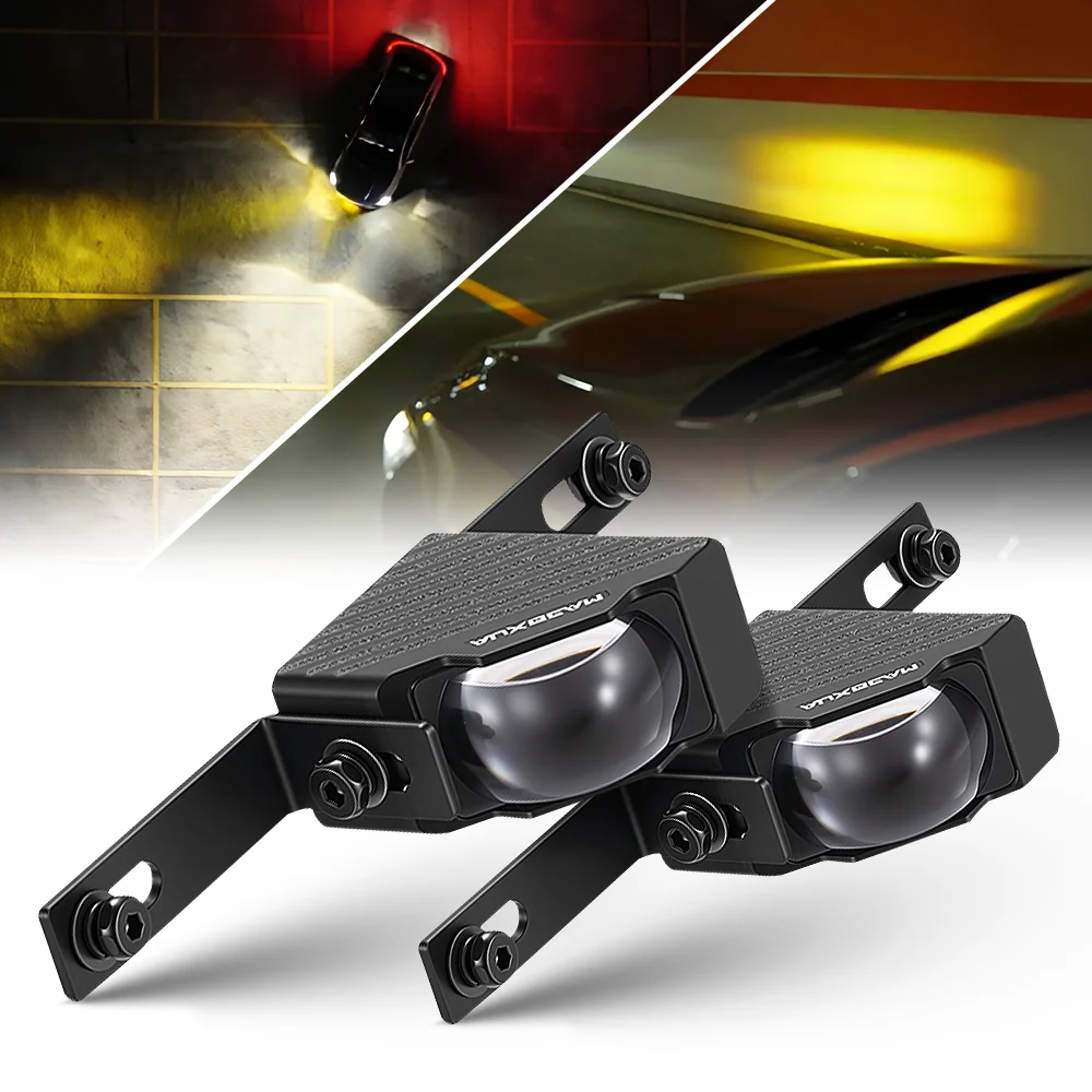 0.8'' 3000K Yellow Bi-LED Projector | 45° Turning-Assist Grille Light for  SUV Truck ATV UTV