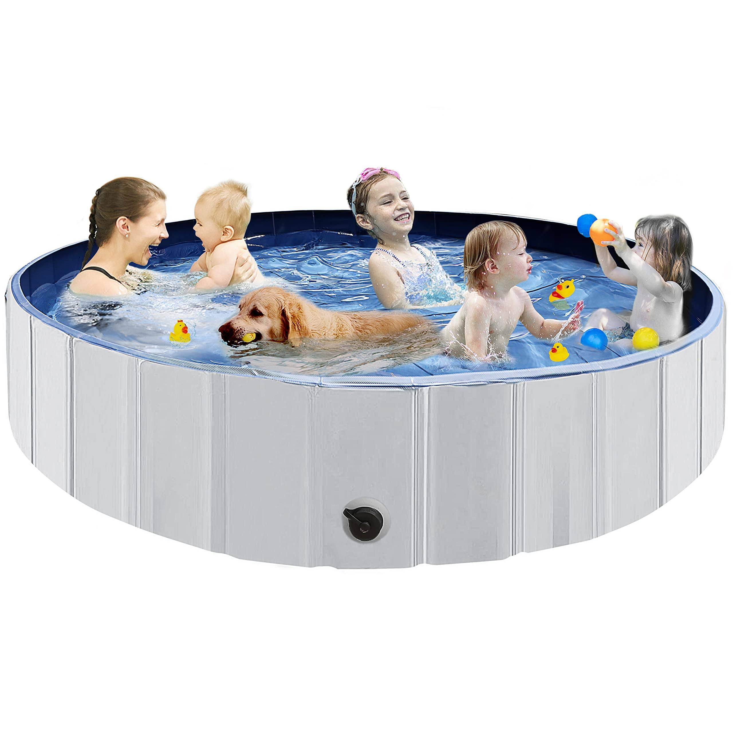 Juegoal Foldable Portable Collapsible Swimming