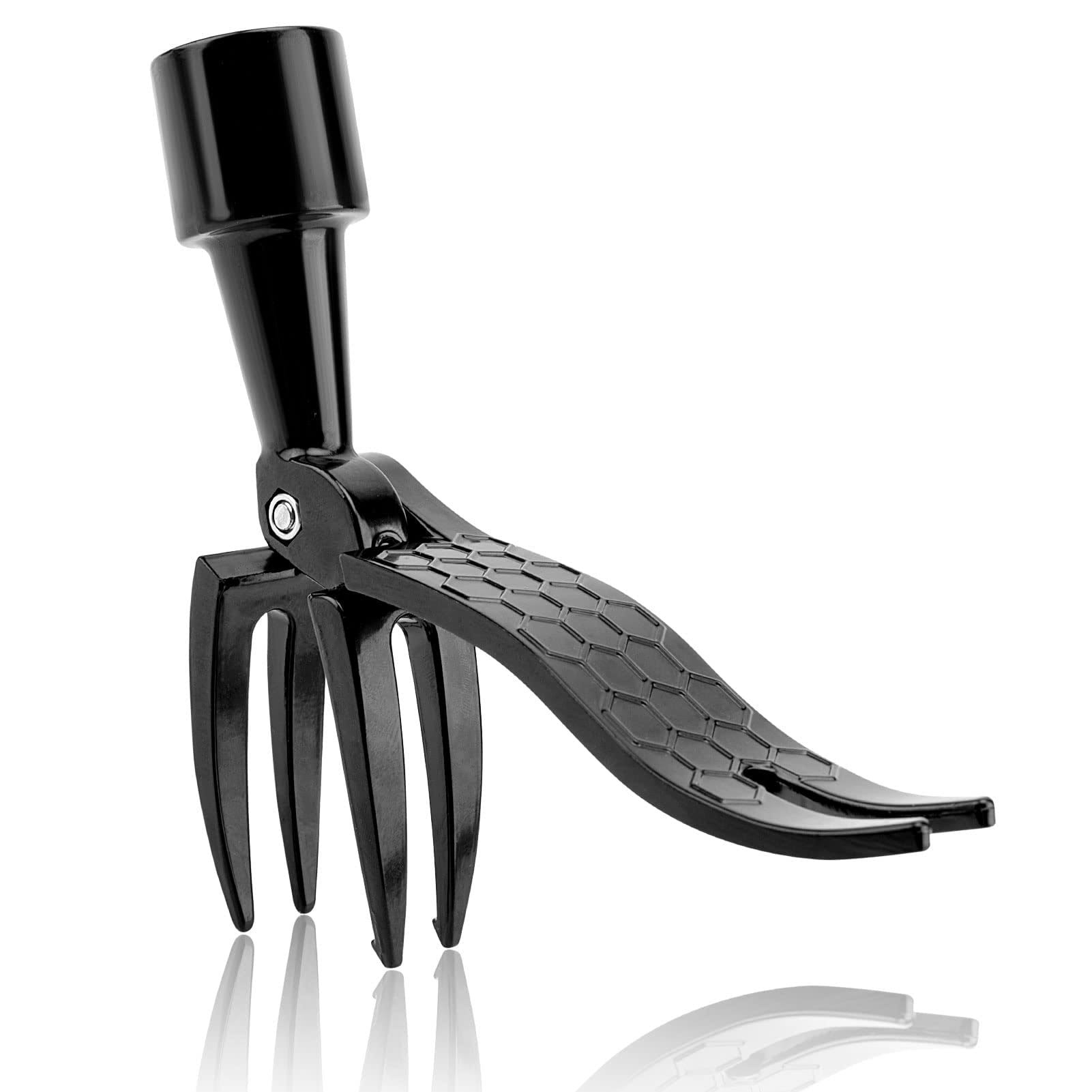 Heavy-Duty Stand Up Weed Puller Head Picker Tool Gardening Hands for Dandelion Weeder Root Tool Made with Cast Steel No Bending at MechanicSurplus.com