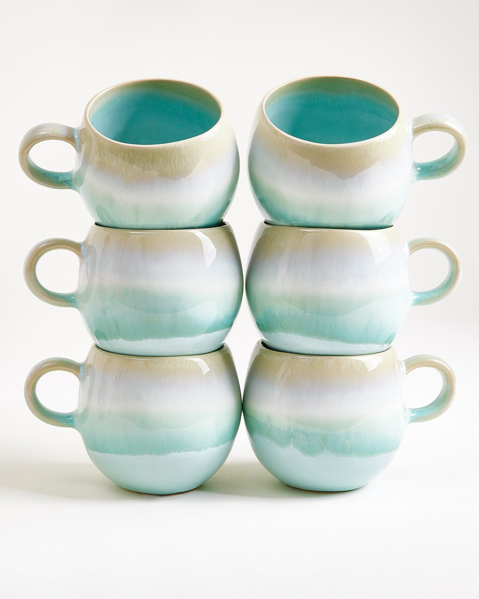 BICA - LARGE MUG MINT SET OF 6