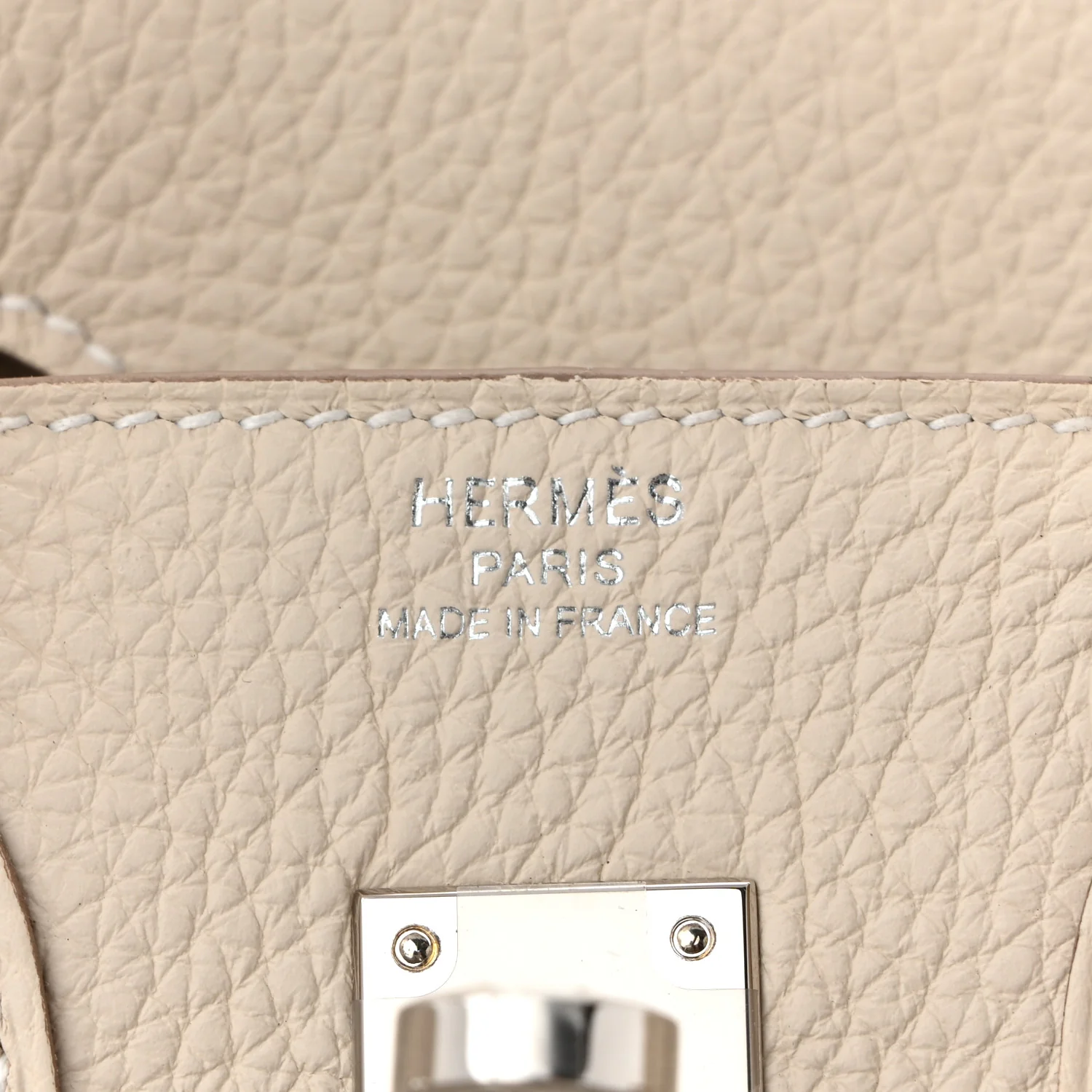 Togo Birkin 25 Craie
