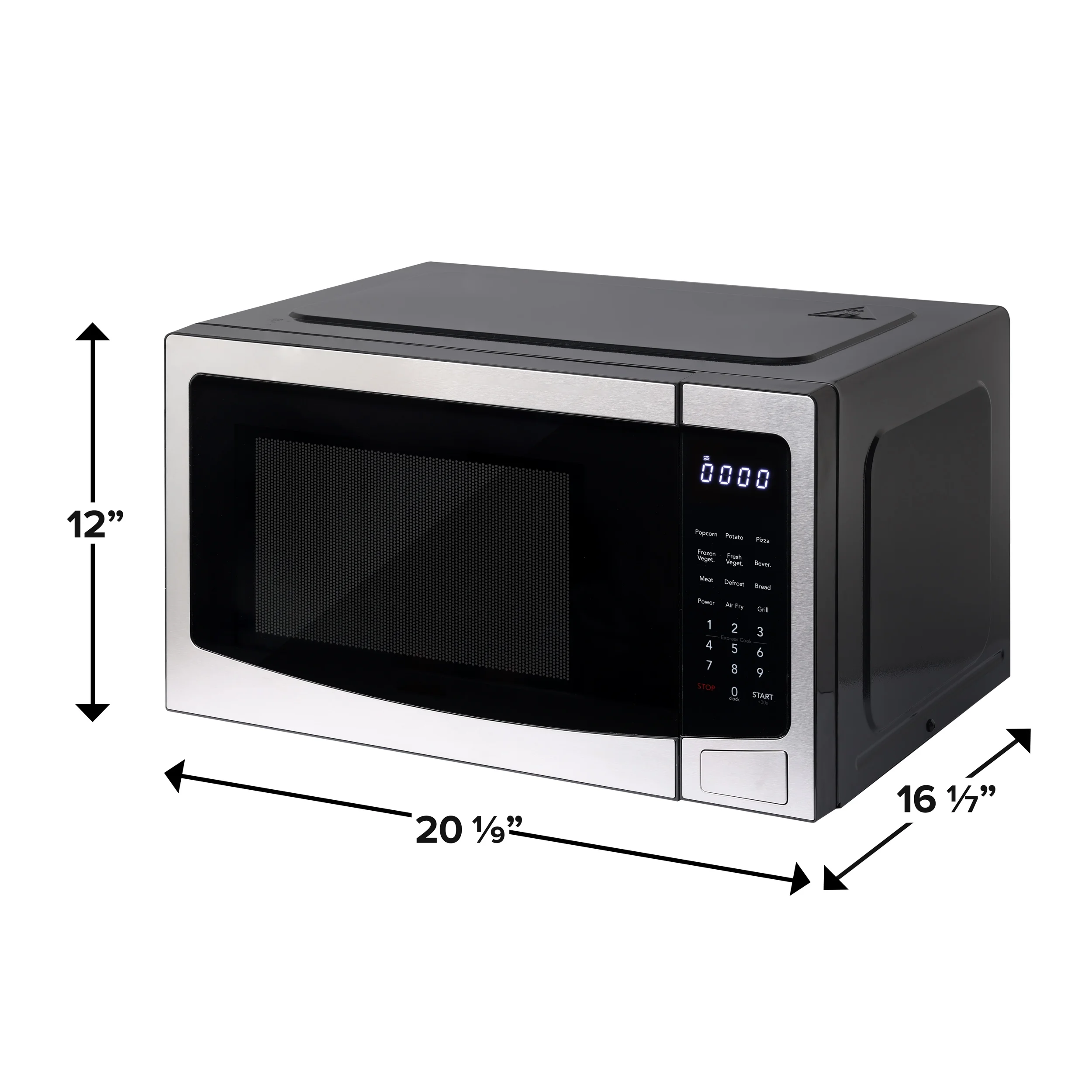 Frigidaire 3 - in 1 Countertop Microwave Oven / Air Fryer / Convection, 1.1 Cu. Ft., Stainless Steel