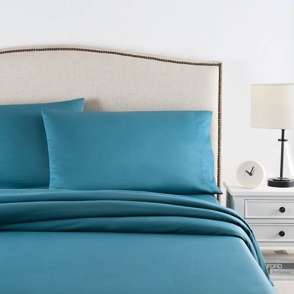 Better Homes & Gardens 100% Cotton 300 Thread Count Cool Water Wrinkle-Resistant King Pillowcase Set - Each