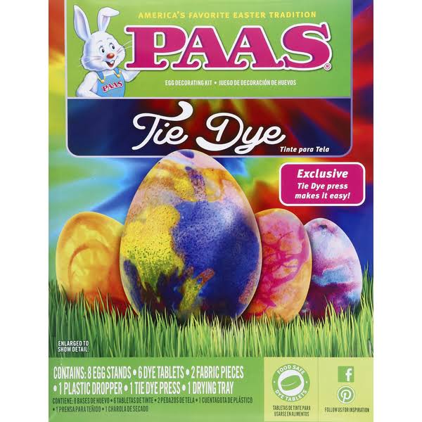 PAAS Egg Decorating Kit, Tie Dye