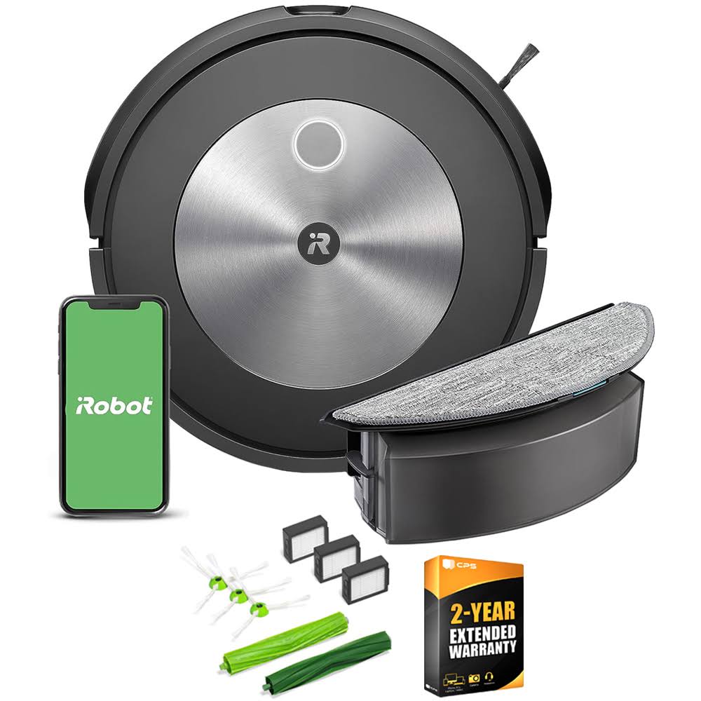 iRobot Roomba Combo J5 Robot Vacuum & Mop w/ Smart Mapping +Accessory + 2 Yr Warranty