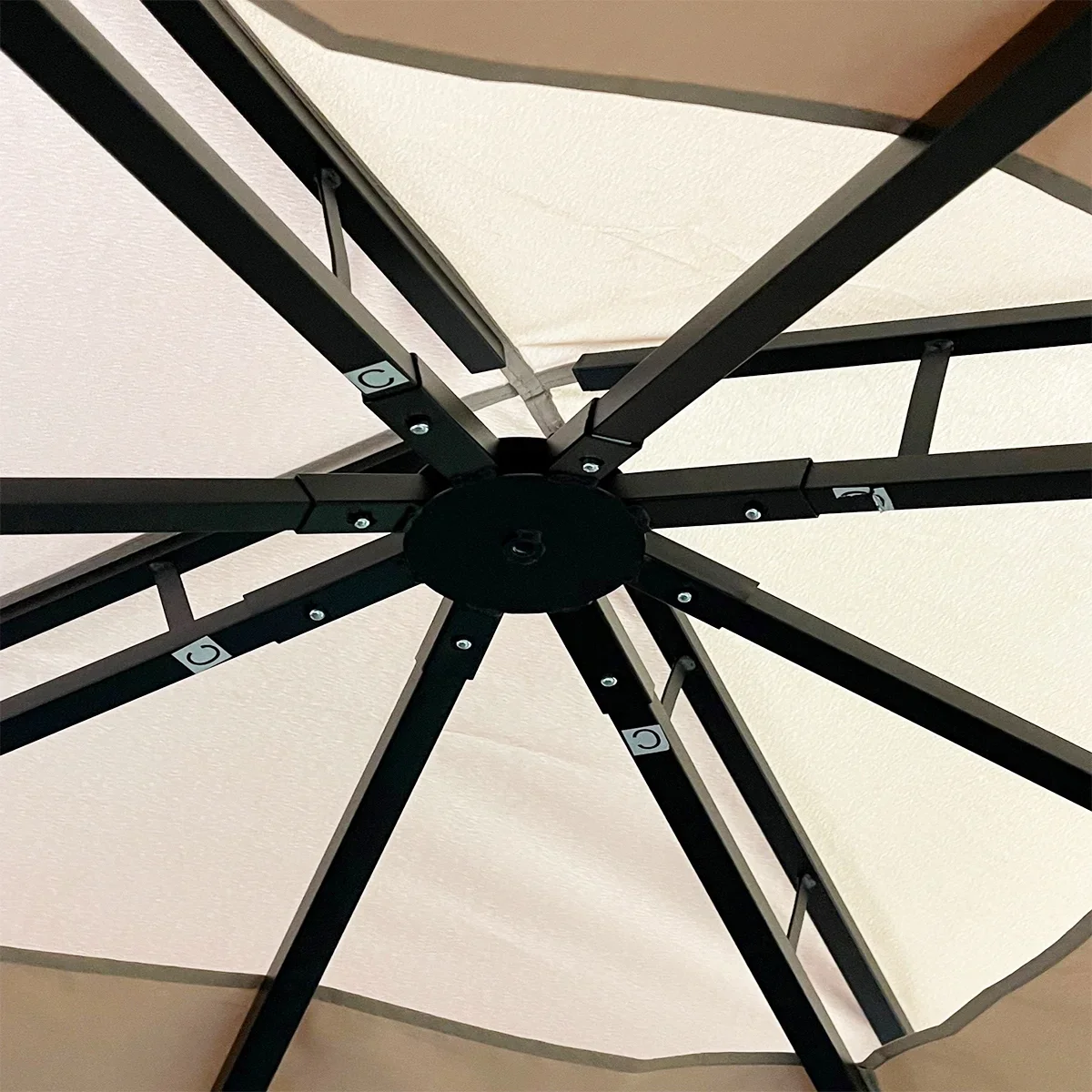 Garden Winds Replacement Canopy Top Cover Compatible with The HIO 8x8 Gazebo - Riplock 350